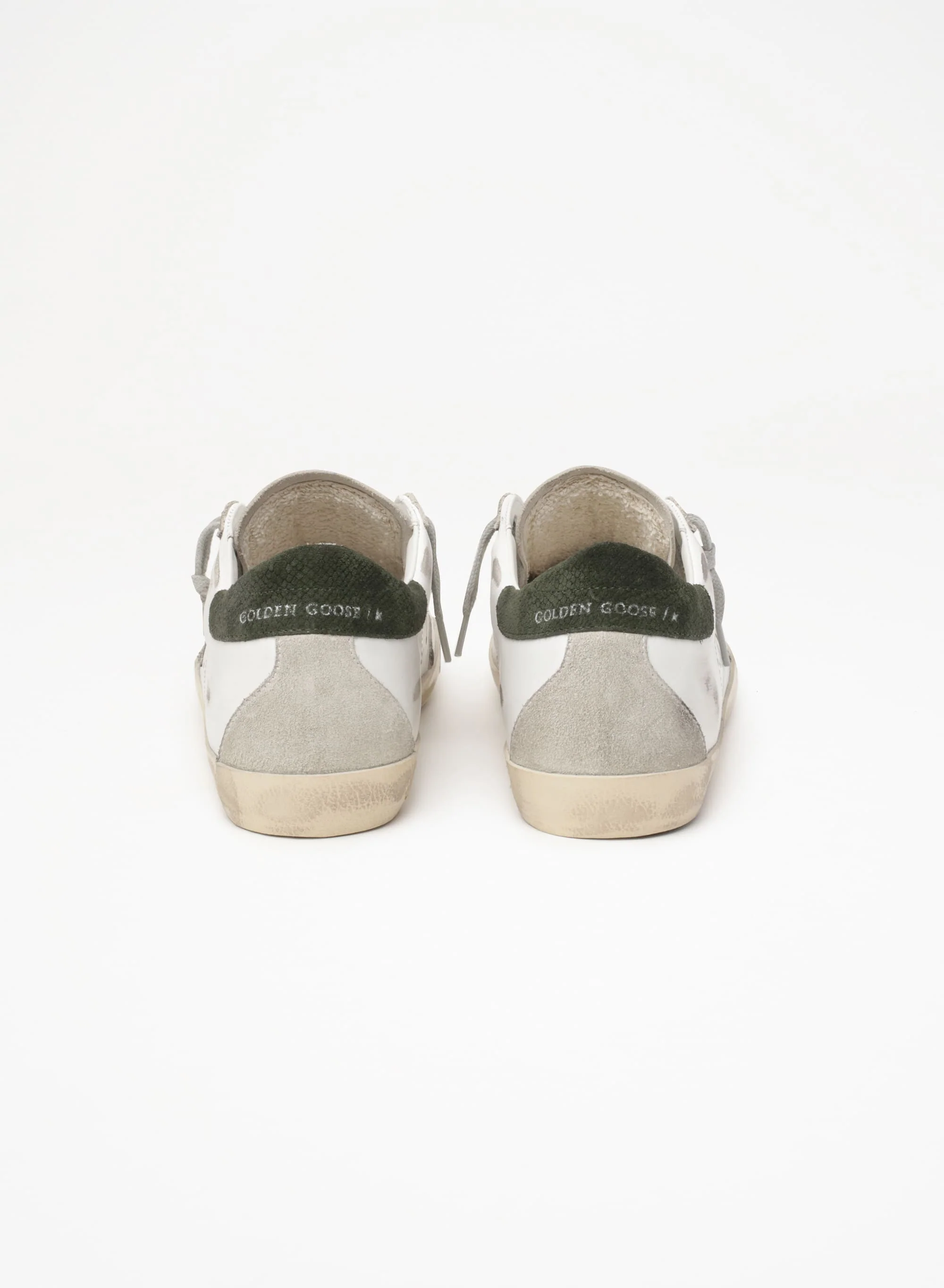 Women | Super-Star with Suede Star & Black Heel Tab | White x Ice x Military - Image 7
