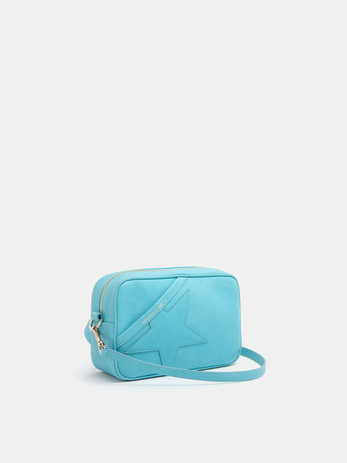 Women | Turquoise Star Bag Made Of Hammered Leather - Image 5