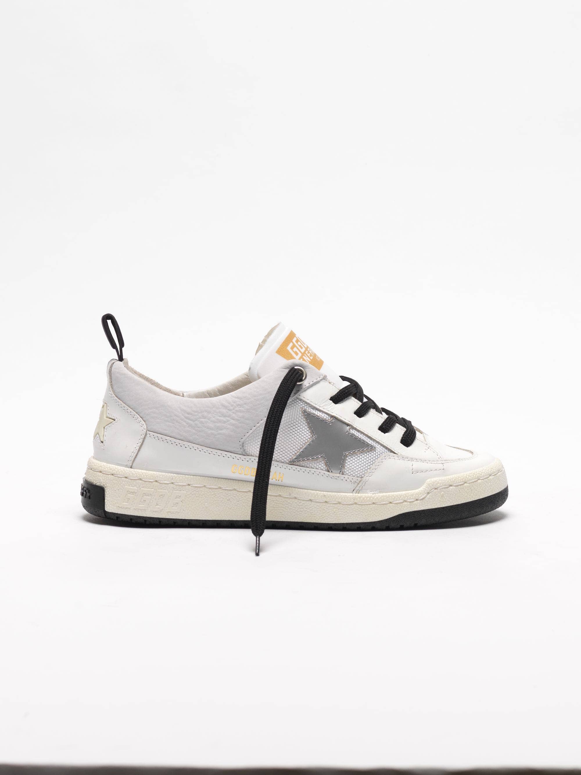 Women | White Yeah! Sneakers with Silver Star - Image 5