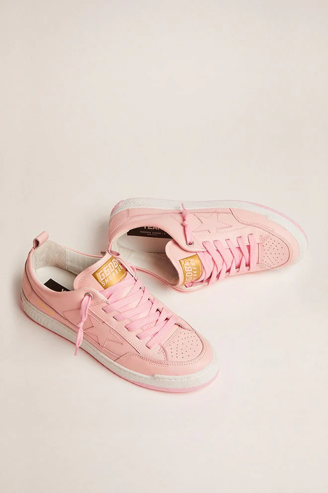 Women | Yeah Sneakers Pale Pink Leather | Rose Quartz - Image 6