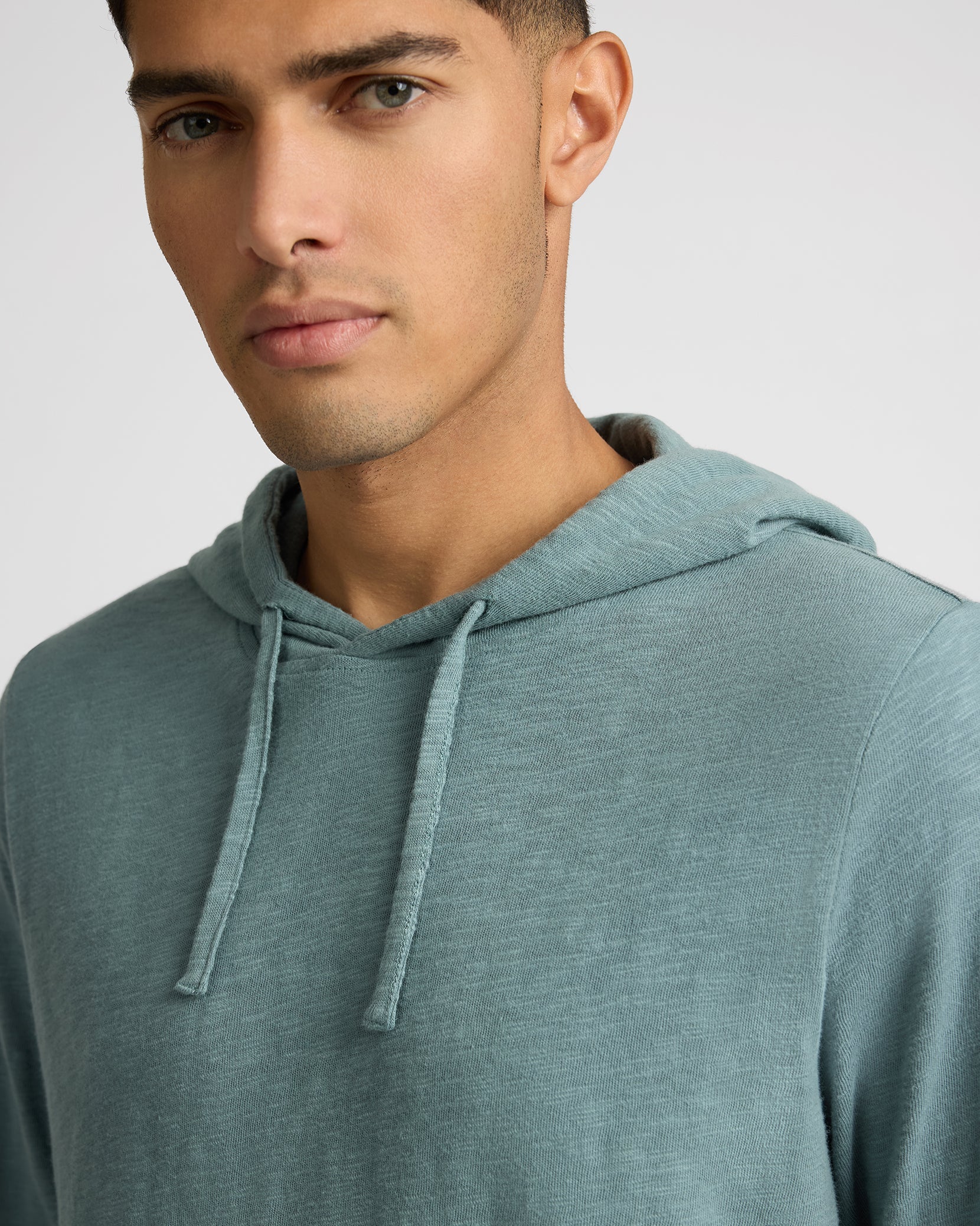 Mens | Heavyweight Slub Hoodie | Fern - Image 3