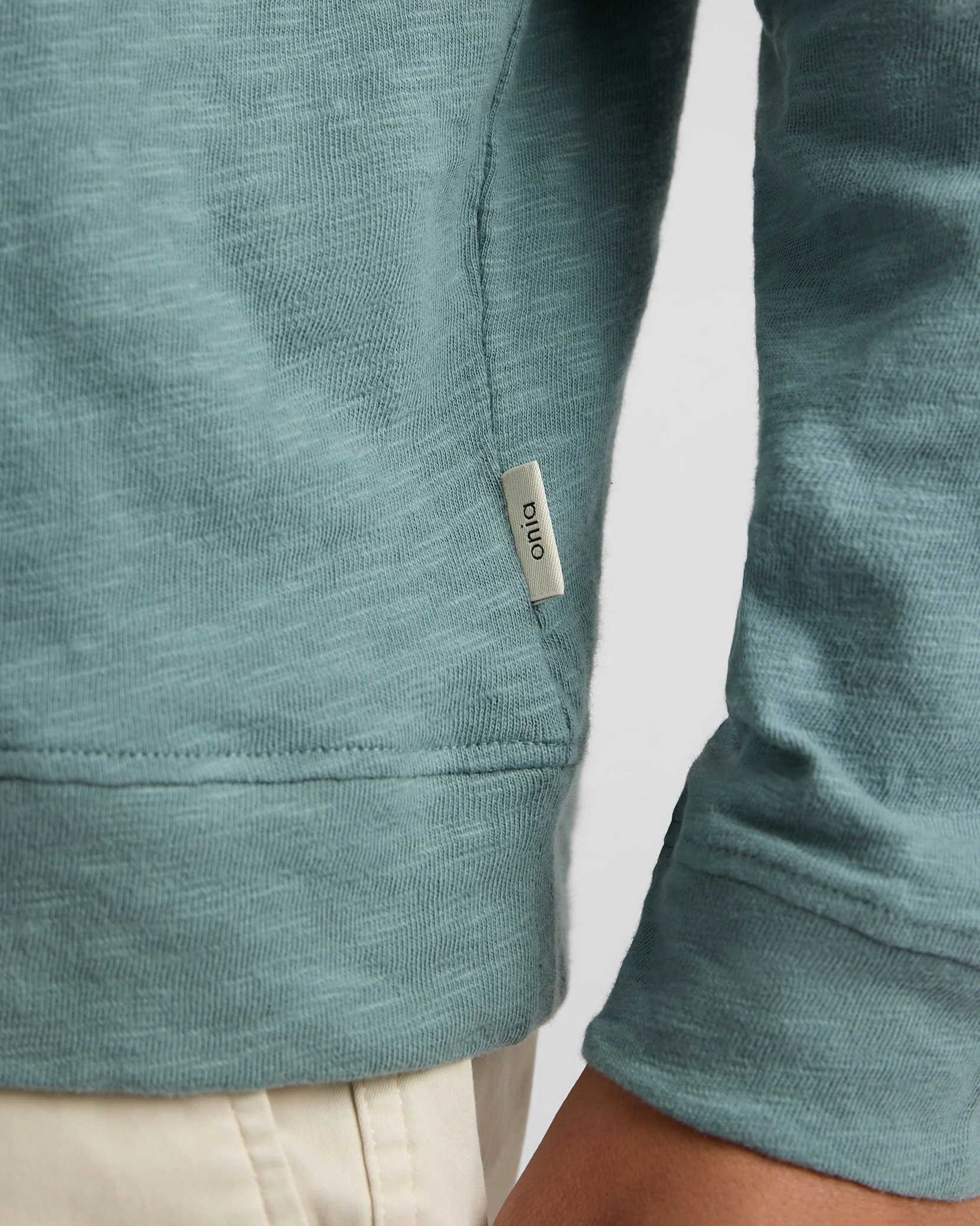 Mens | Heavyweight Slub Hoodie | Fern - Image 4