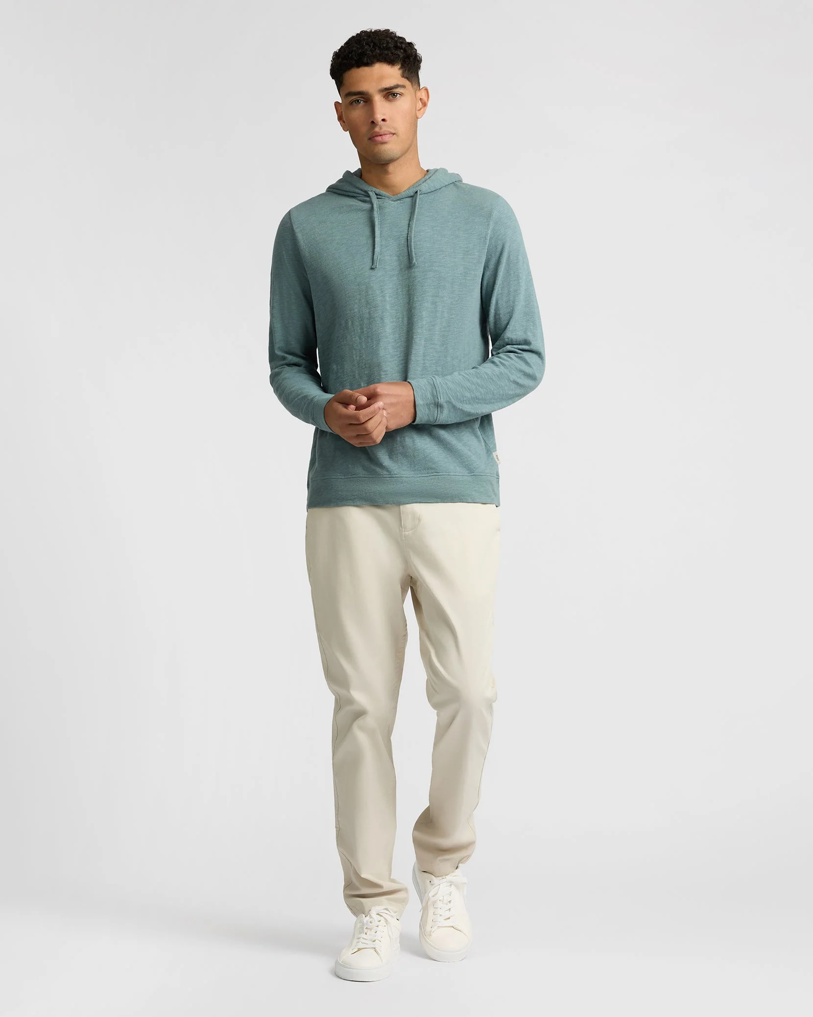 Mens | Heavyweight Slub Hoodie | Fern - Image 6