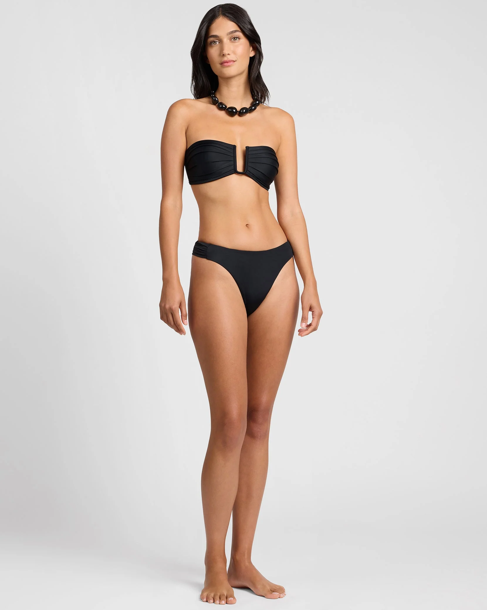 Womens | Isla Bikini Top | Black - Image 4