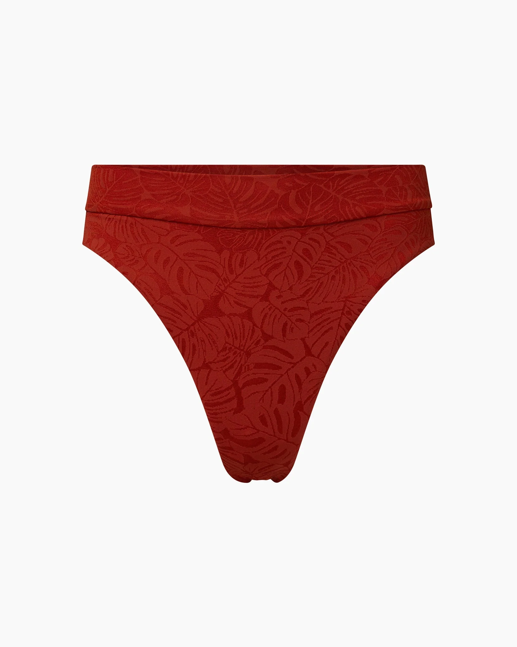 Womens | Ivy Bikini Bottom | Dark Red - Image 2