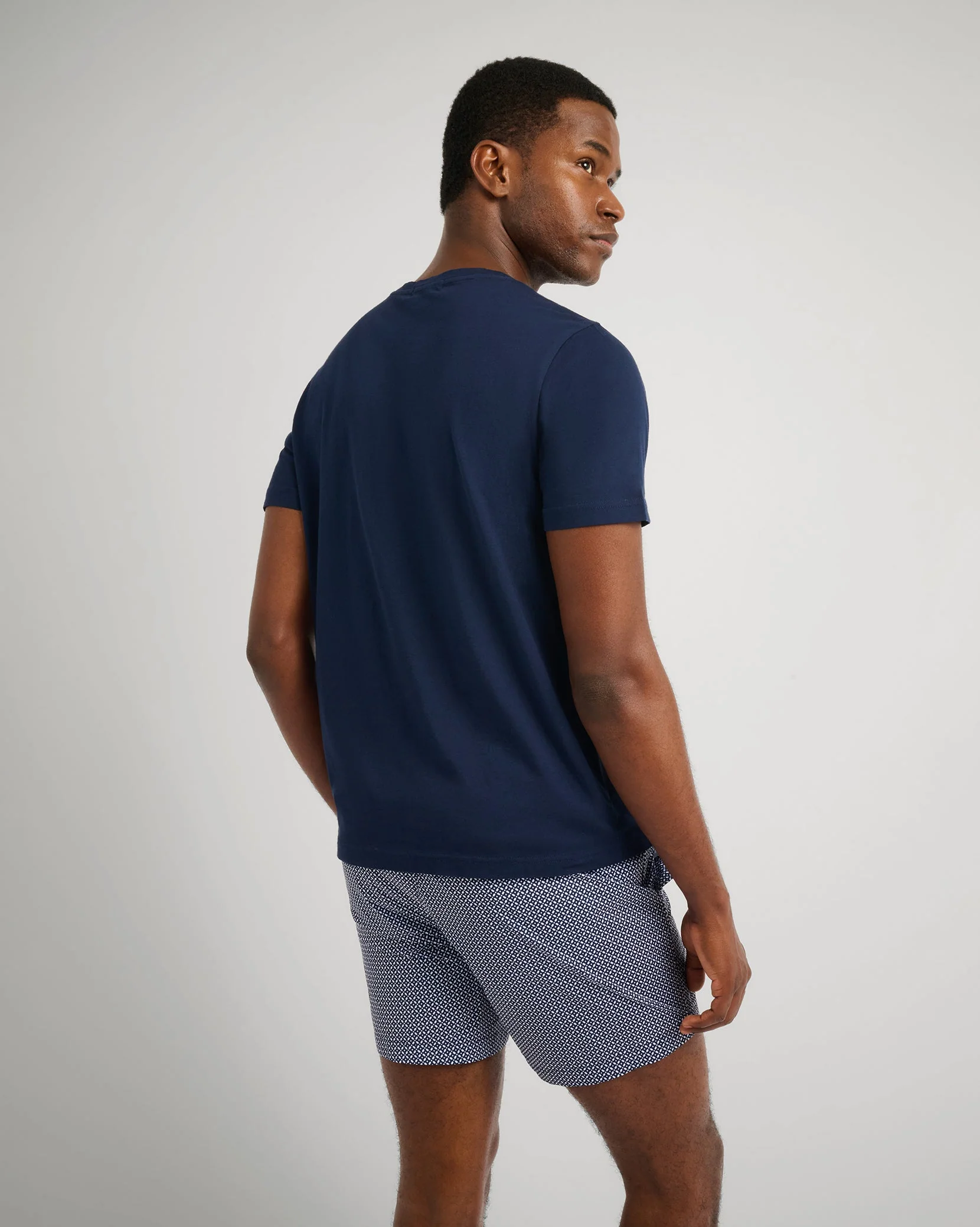 Mens | Joey Crewneck Tee | Navy - Image 4