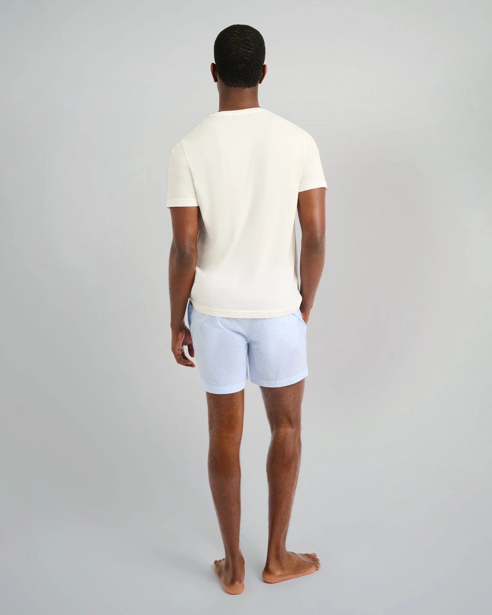 Mens | Joey Crewneck Tee | White - Image 5