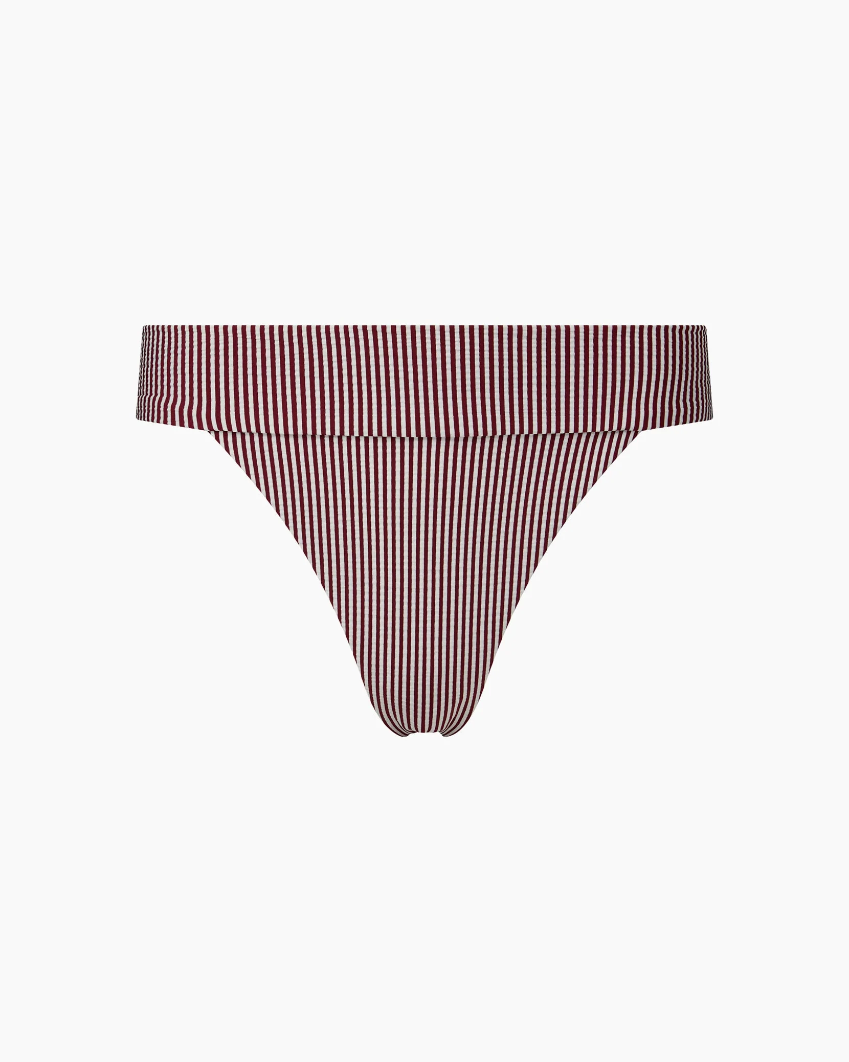 Womens | Karina Bikini Bottom | Pomegranate/White - Image 2