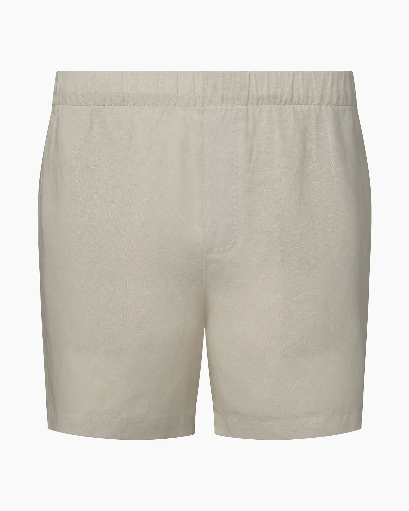 Mens | Linen Home Short | Stone - Image 2