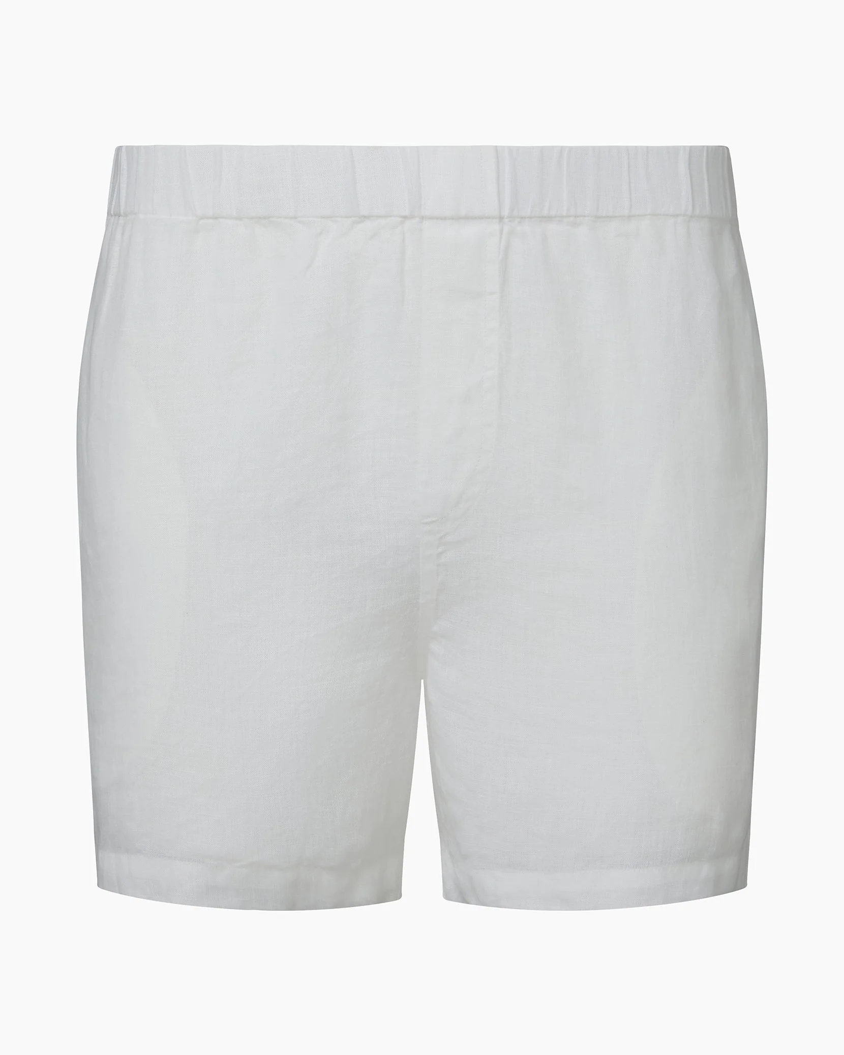 Mens | Linen Home Short | White - Image 2