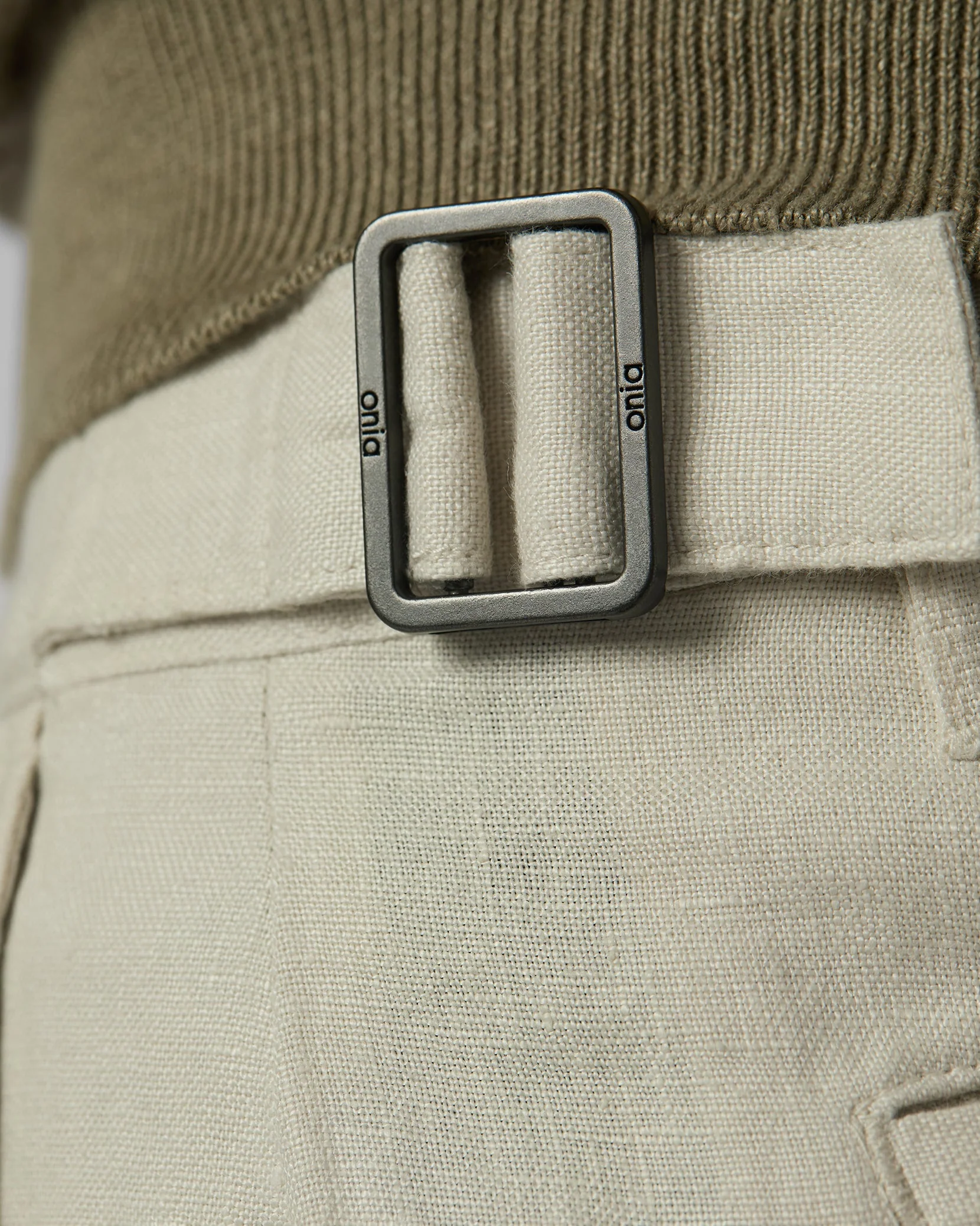 Mens | Linen Trouser | Stone - Image 5