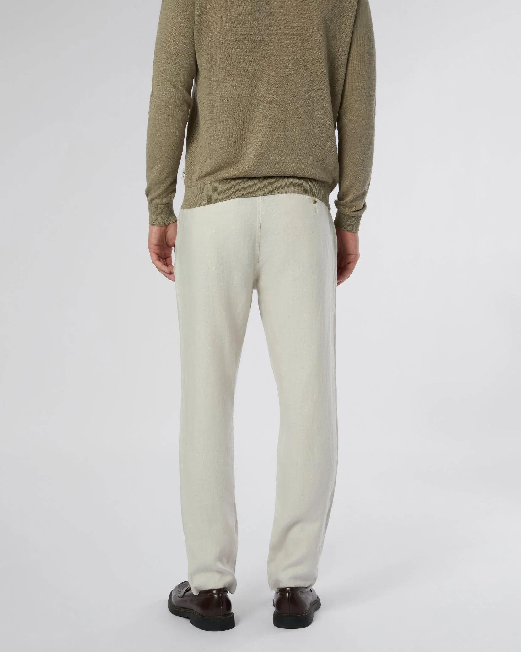 Mens | Linen Trouser | Stone - Image 7