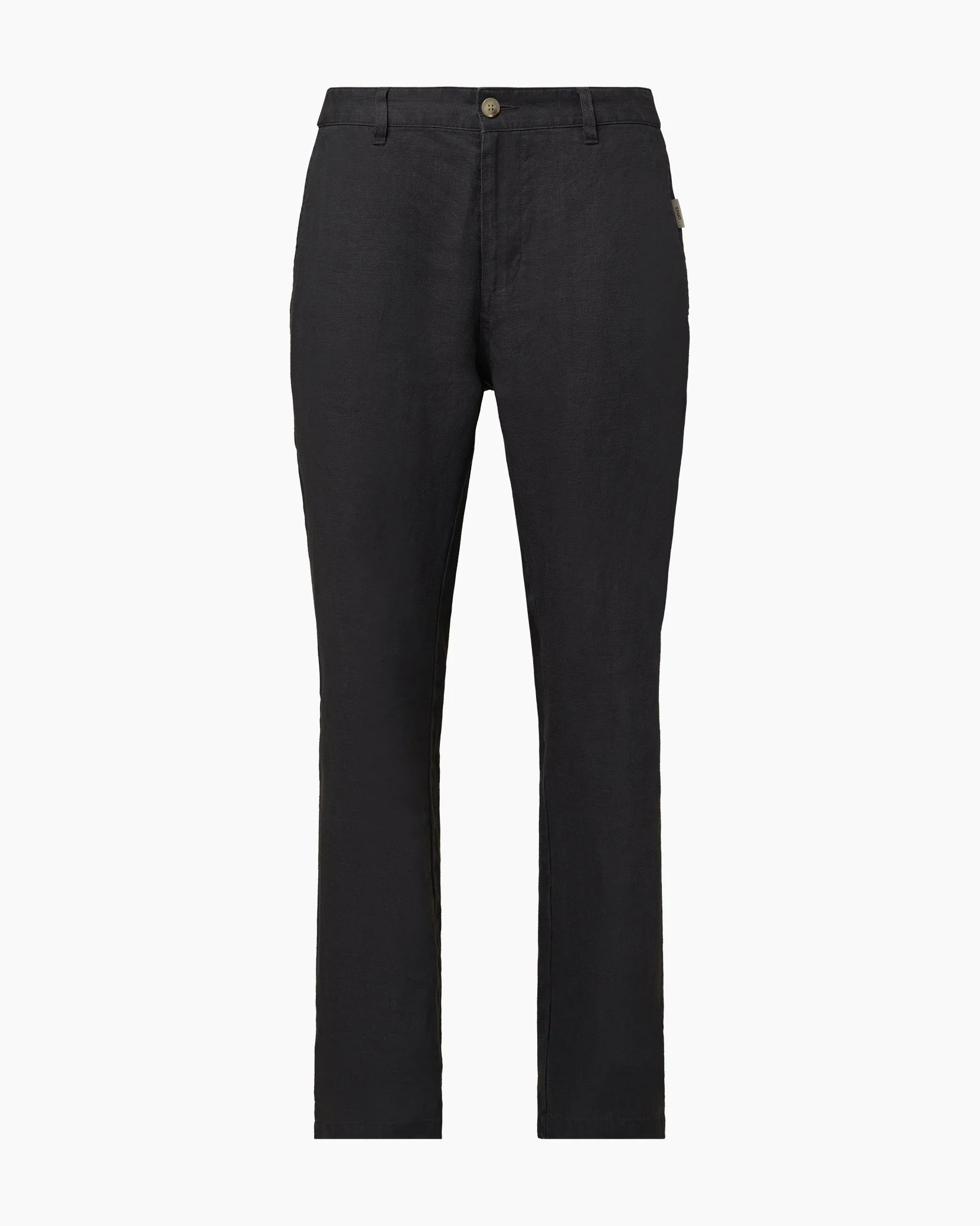 Mens | Linen Trouser | Gunmetal - Image 2