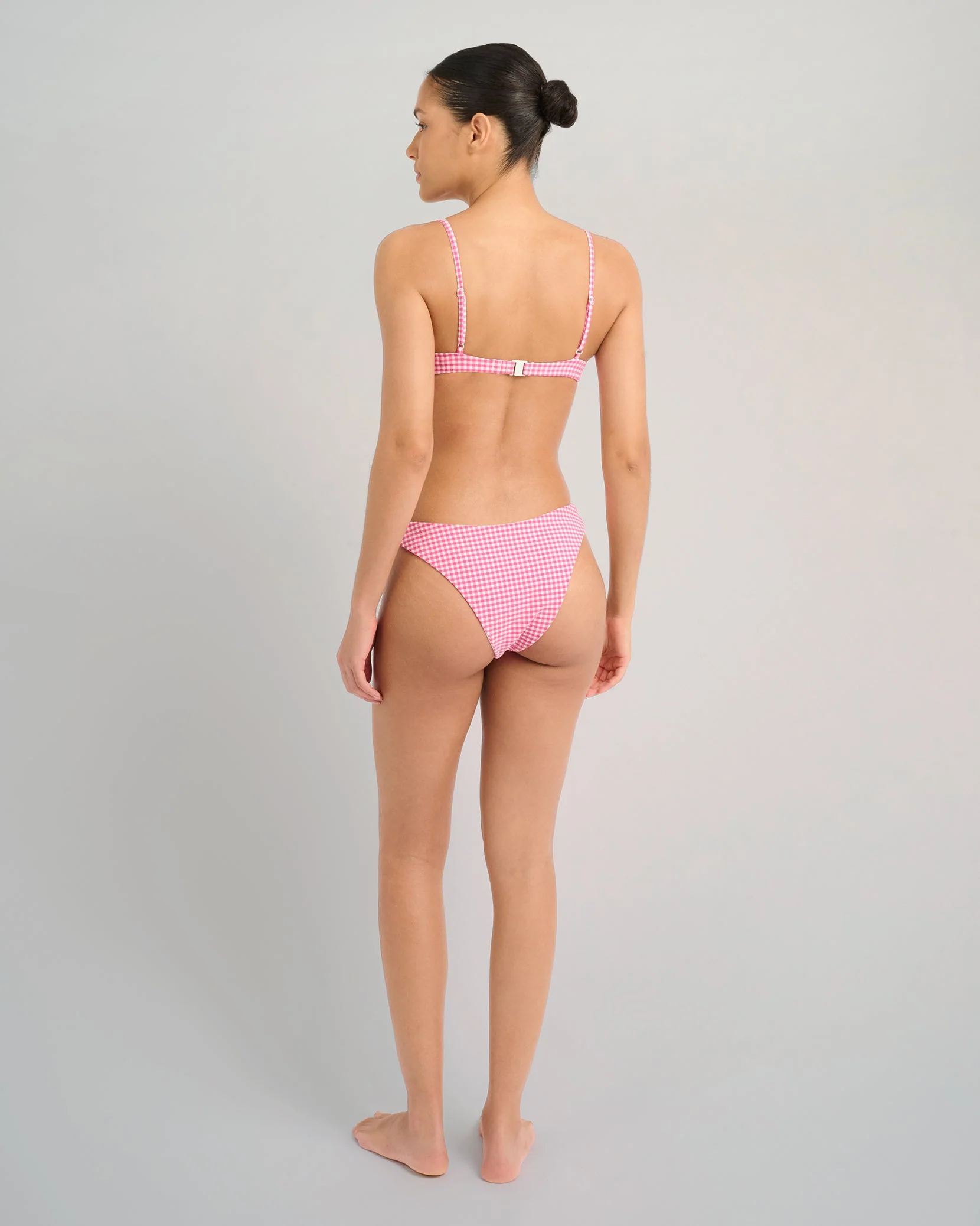 Womens | Lucie Bikini Bottom | Gin Fizz/White - Image 5