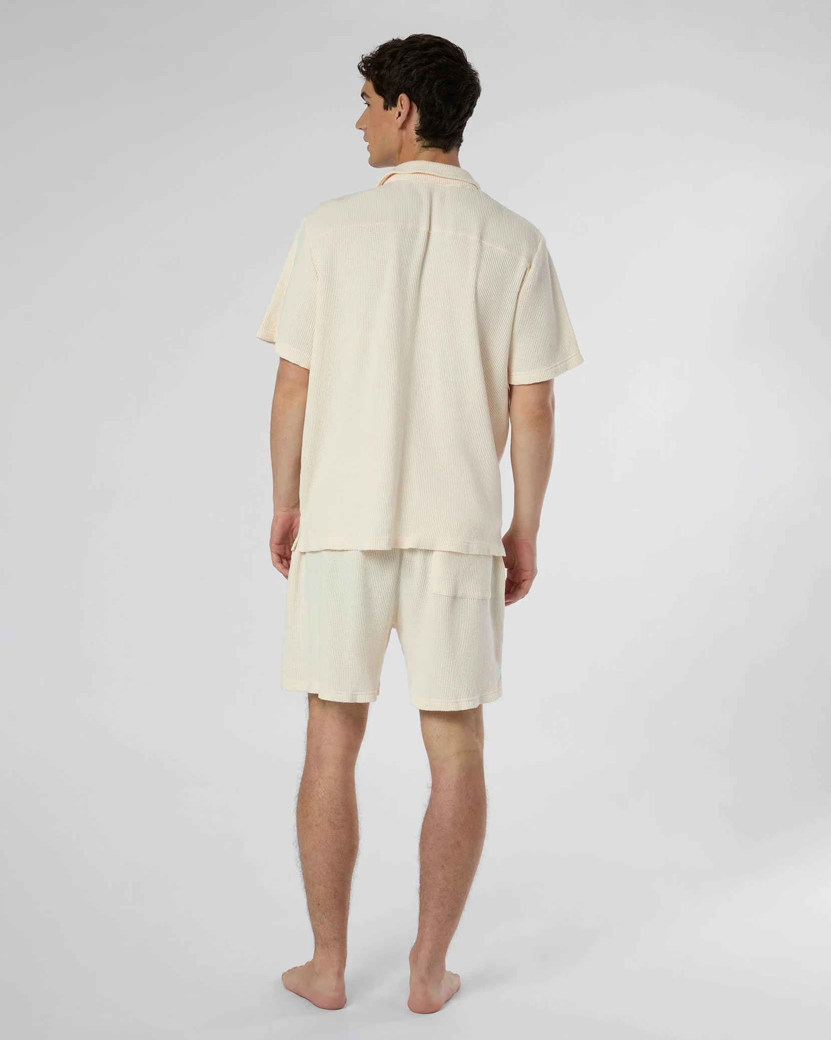 Mens | Macro Waffle 6" Pull-on Short | Salt - Image 8