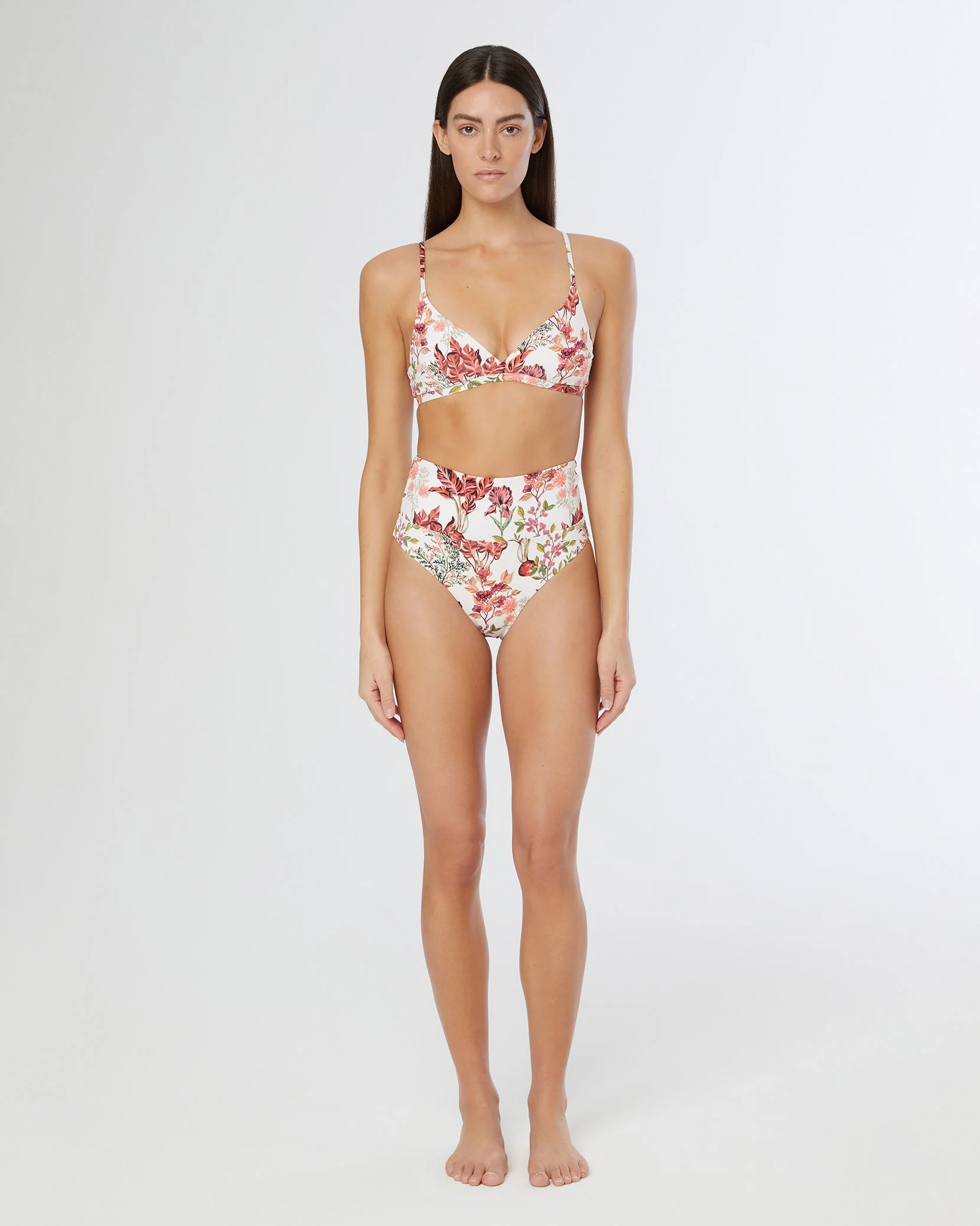 Womens | Malin Bikini Top | White - Image 3