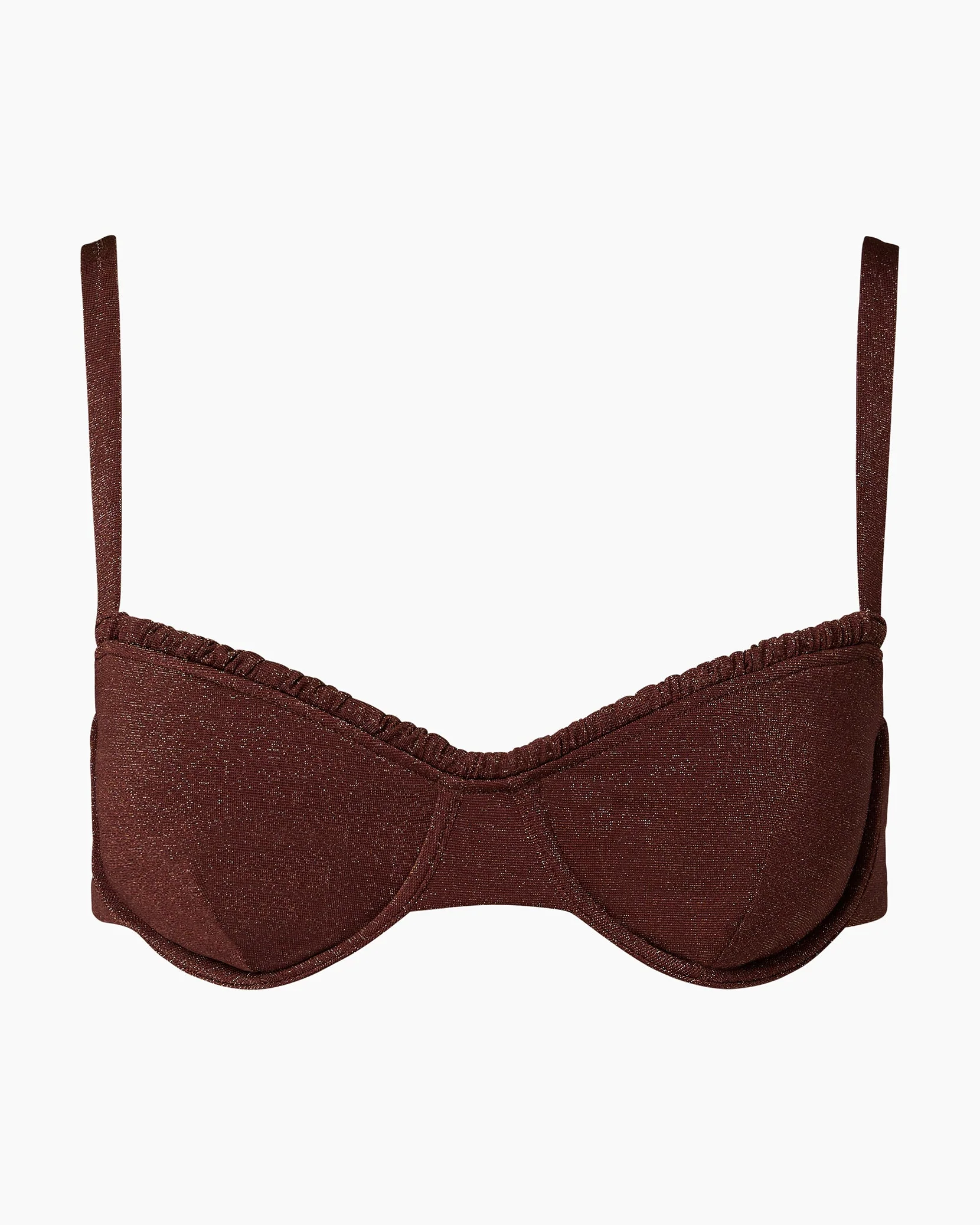 Womens | Marilyn Bikini Top | Rum - Image 2