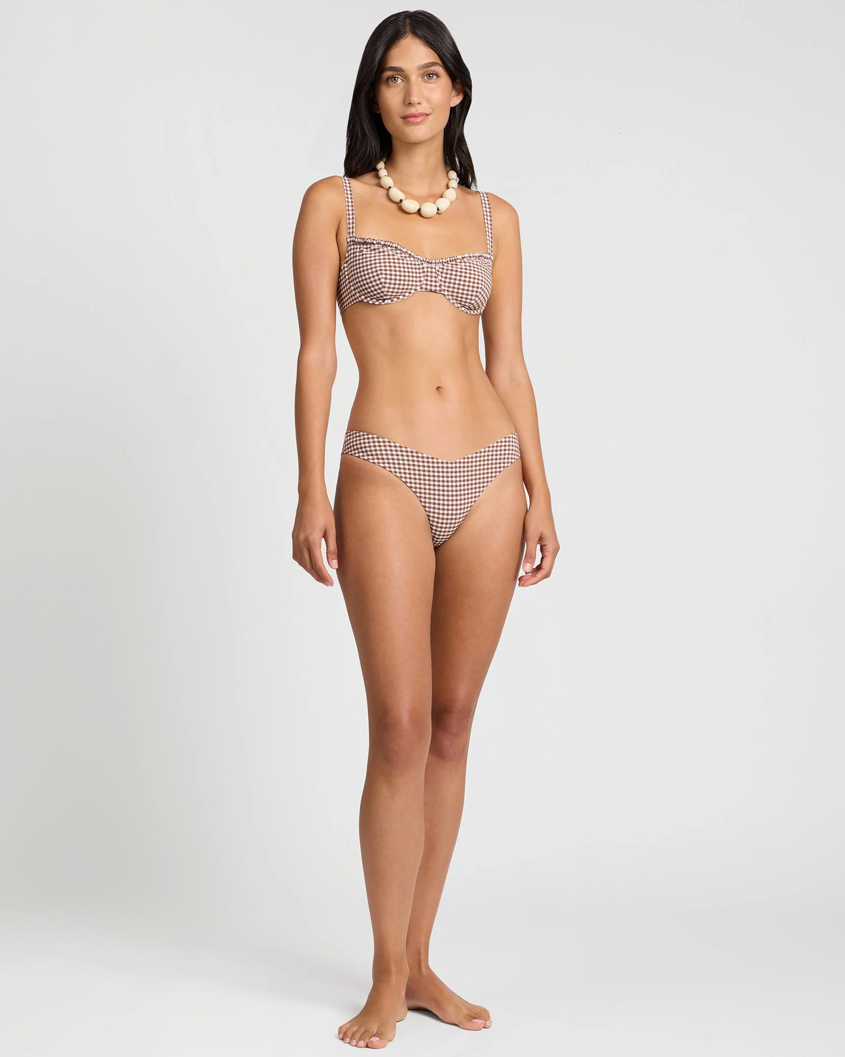 Womens | Marilyn Bikini Top | Cappuccino/Egret - Image 4