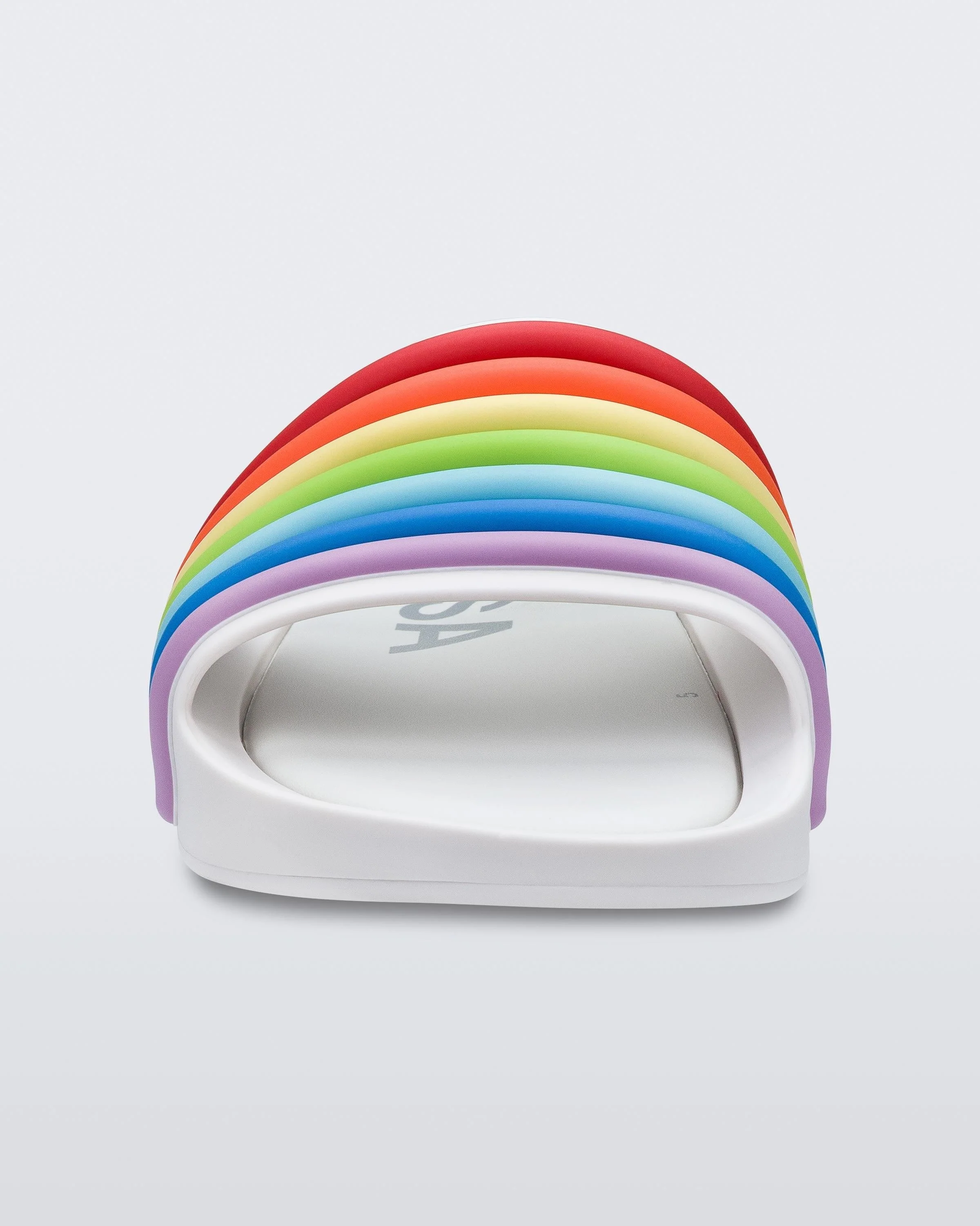 Beach 3DB Rainbow Slide | White Rainbow - Image 3