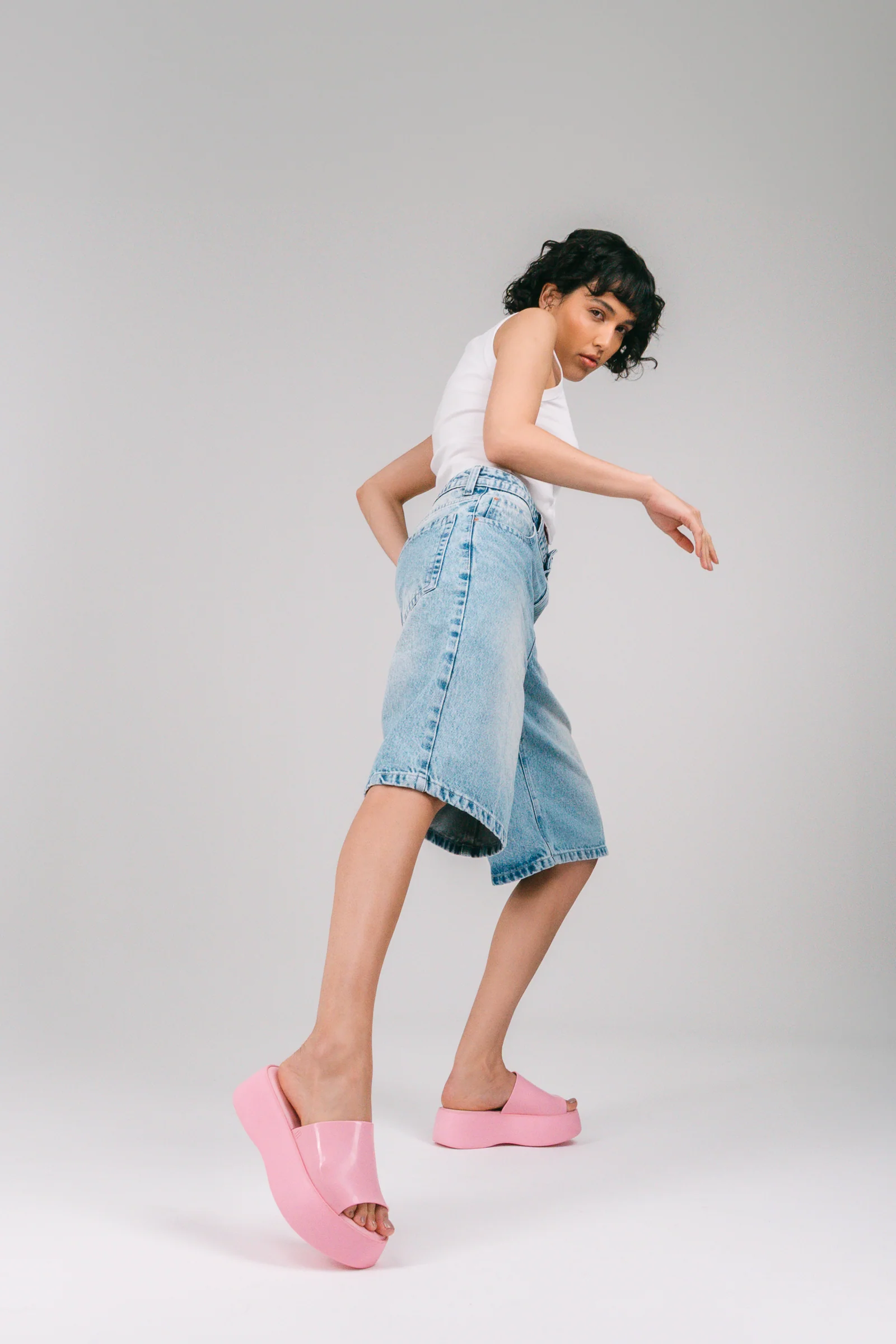 Becky Platform | Pink/Pink - Image 9