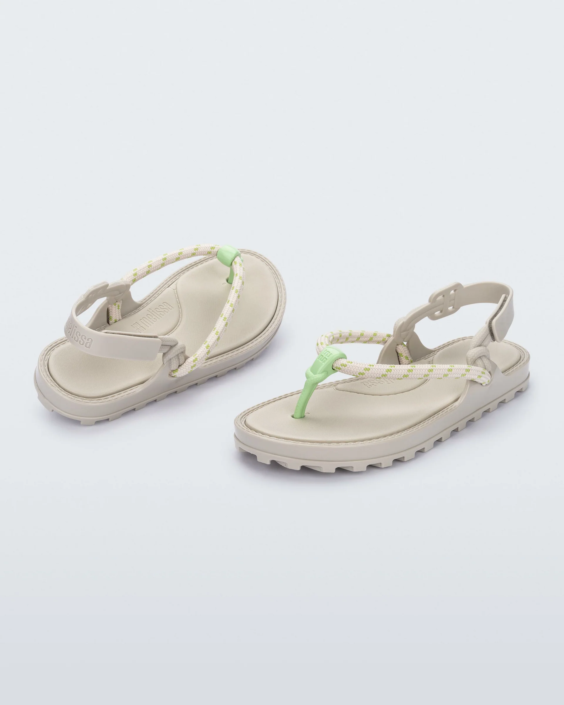 Bond Sandal | Beige/Green - Image 7