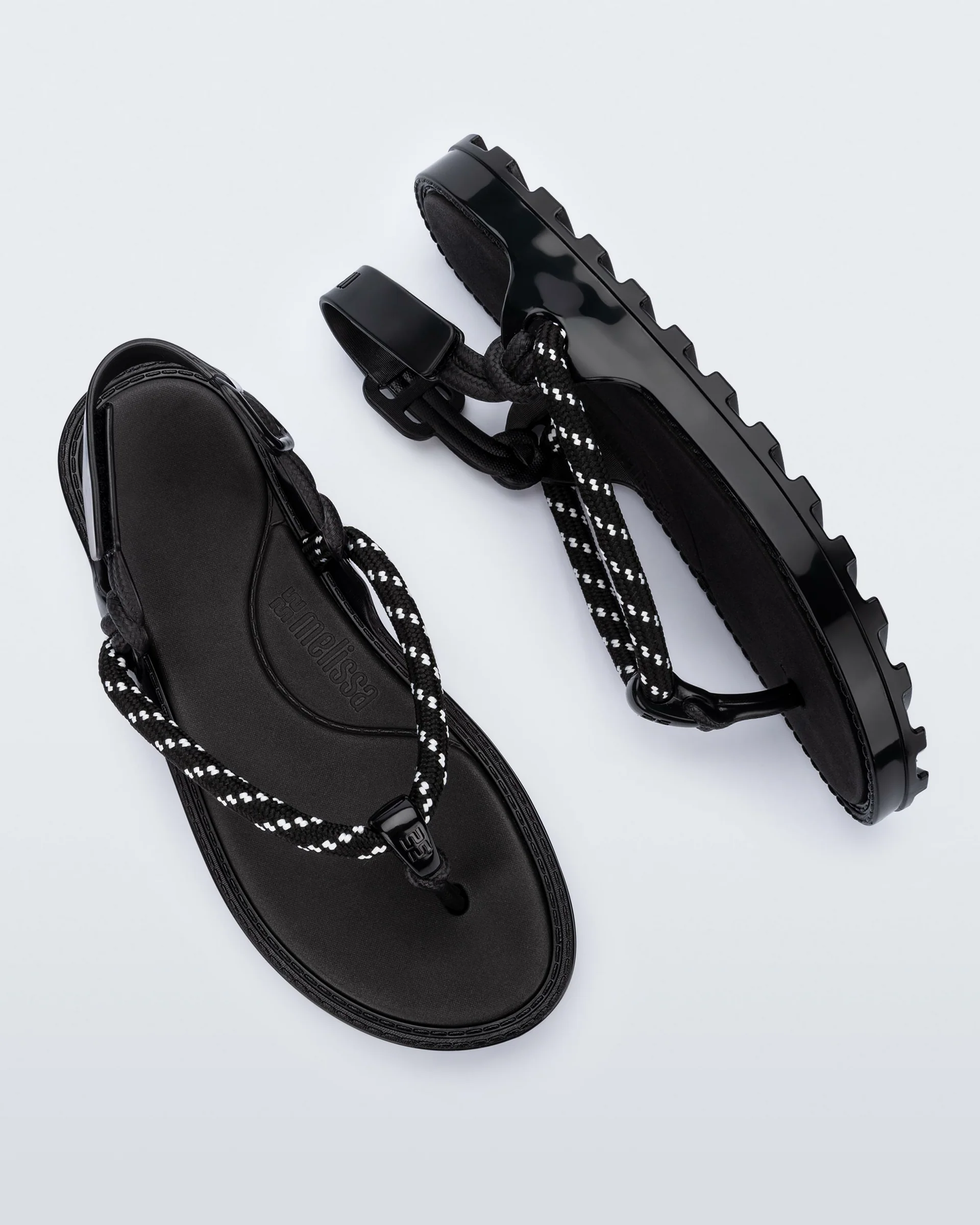 Bond Sandal | Black/White - Image 8
