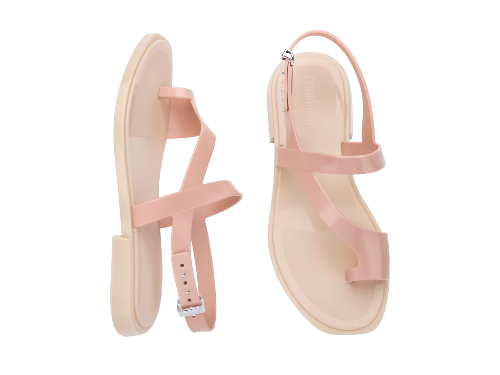 Cassie Sandal | Beige/Pink - Image 2