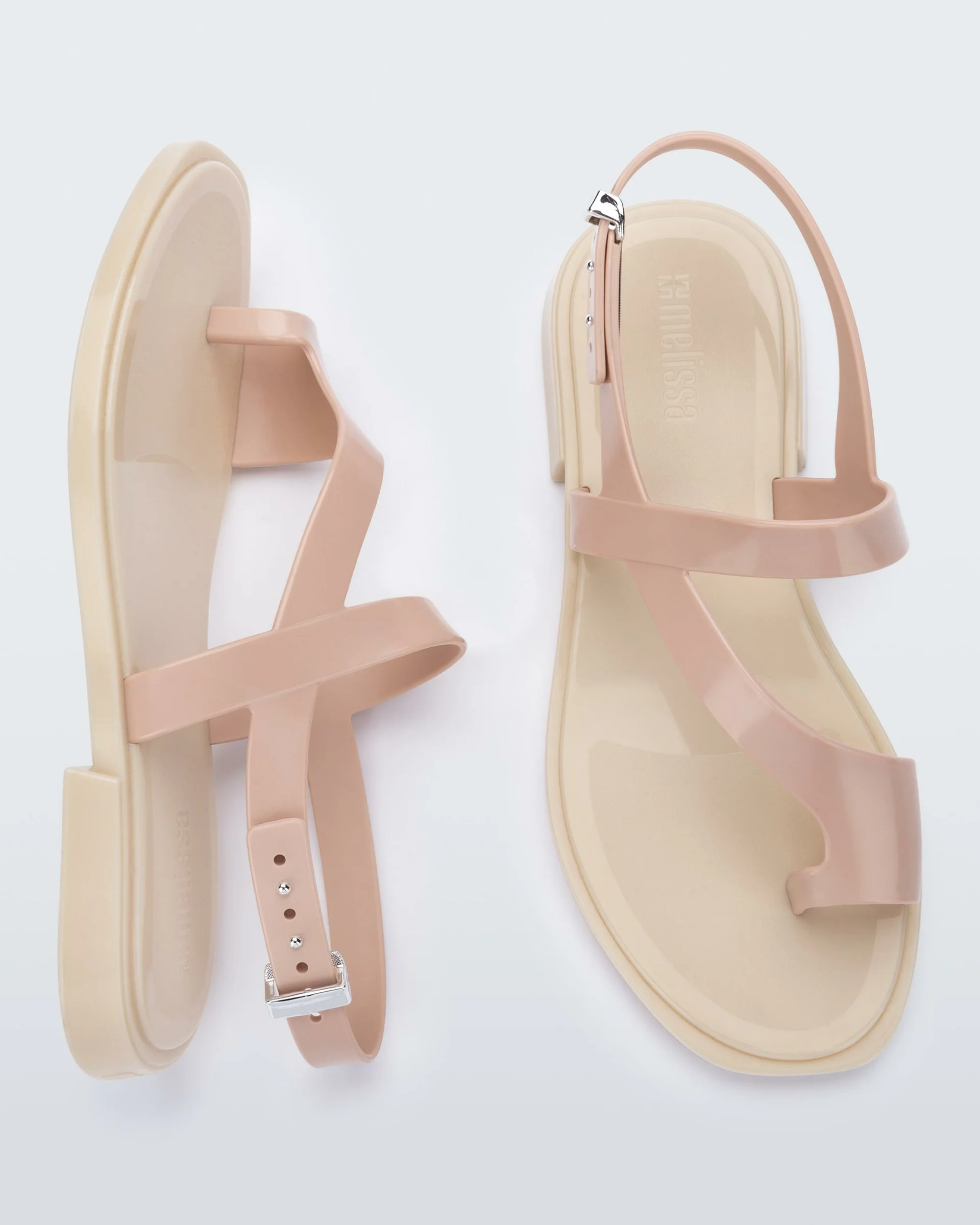 Cassie Sandal | Beige/Pink - Image 8