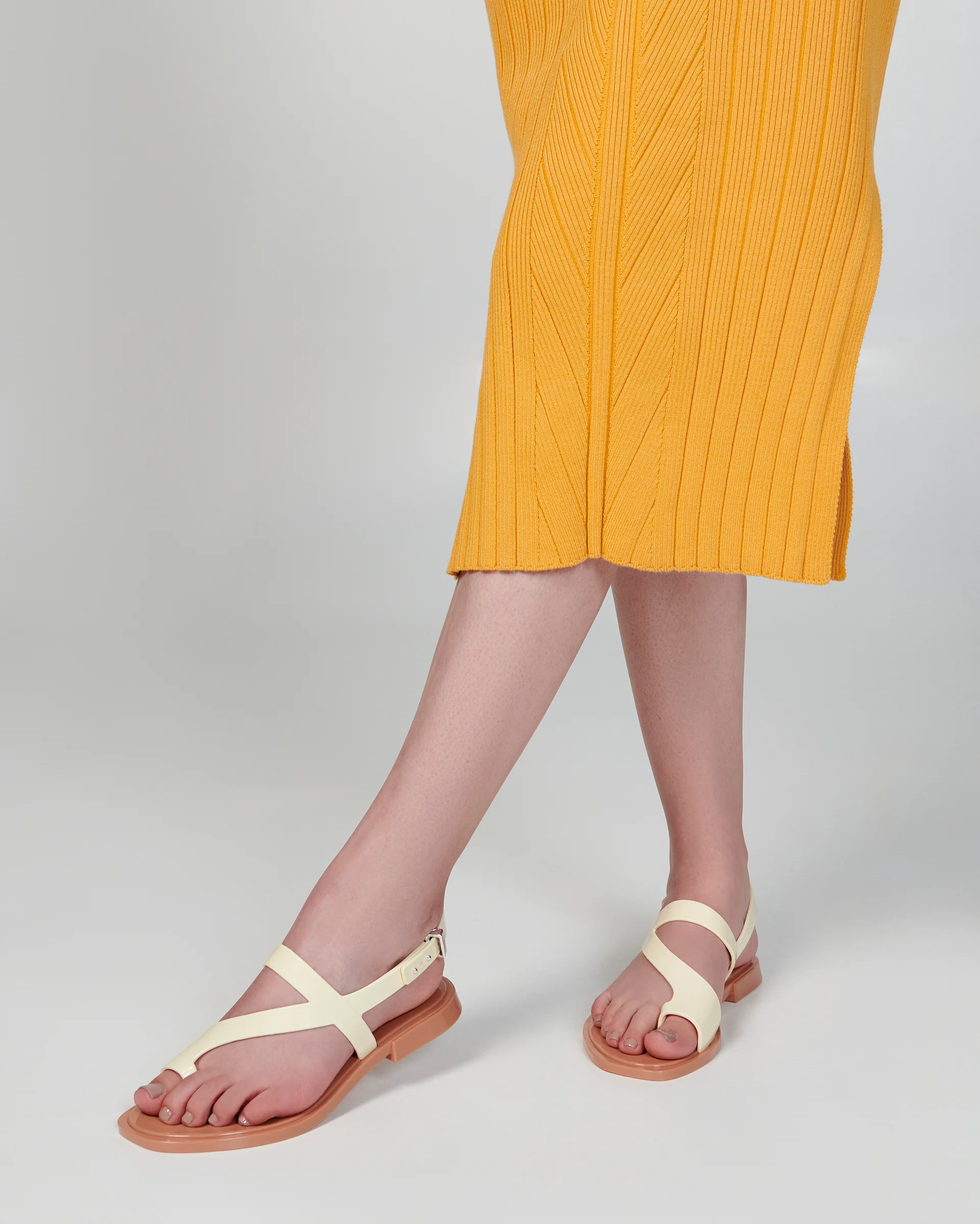 Cassie Sandal | Beige/Pink - Image 9