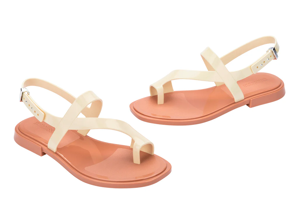 Cassie Sandal | Brown/Beige - Image 3