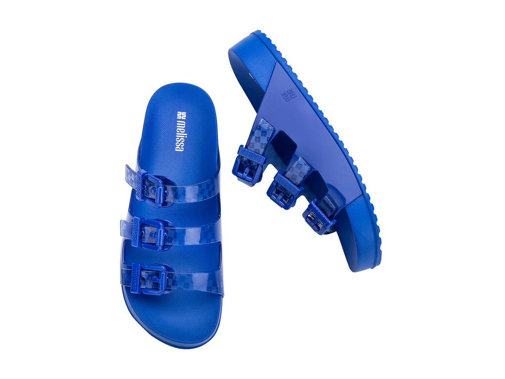 Cozy Stripes Slide | Blue - Image 2