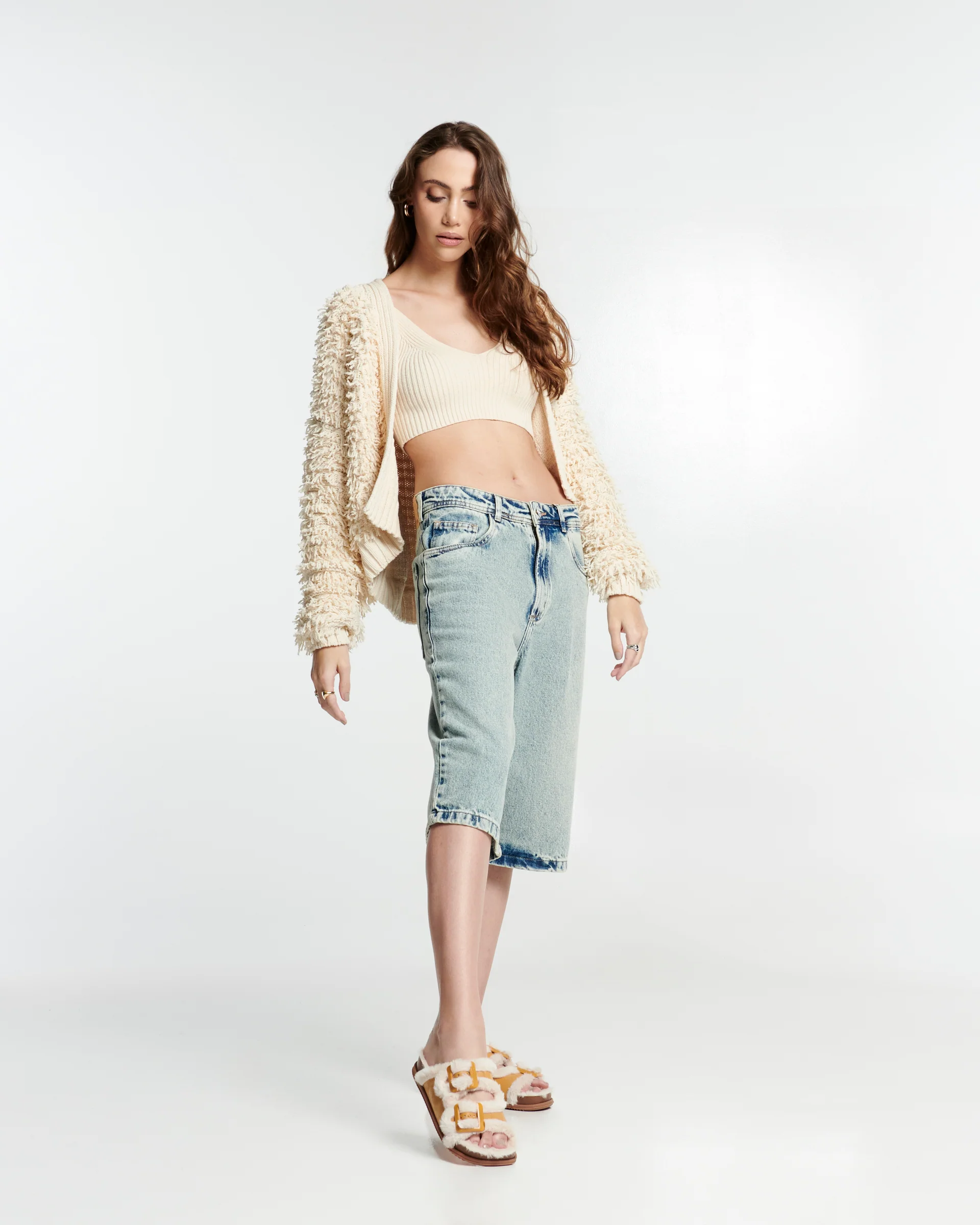 Cozy Warm Slide | Brown/Beige - Image 12