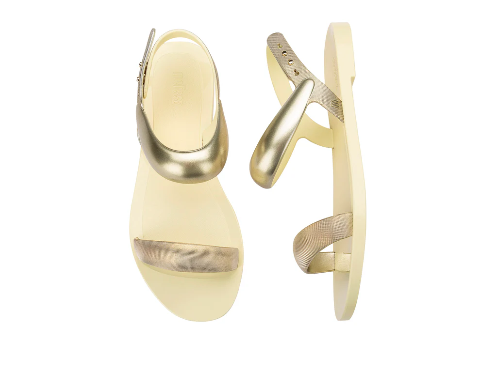 Eclipse Sandal | Beige/Gold - Image 5