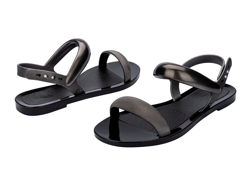 Eclipse Sandal | Black/Silver - Image 3