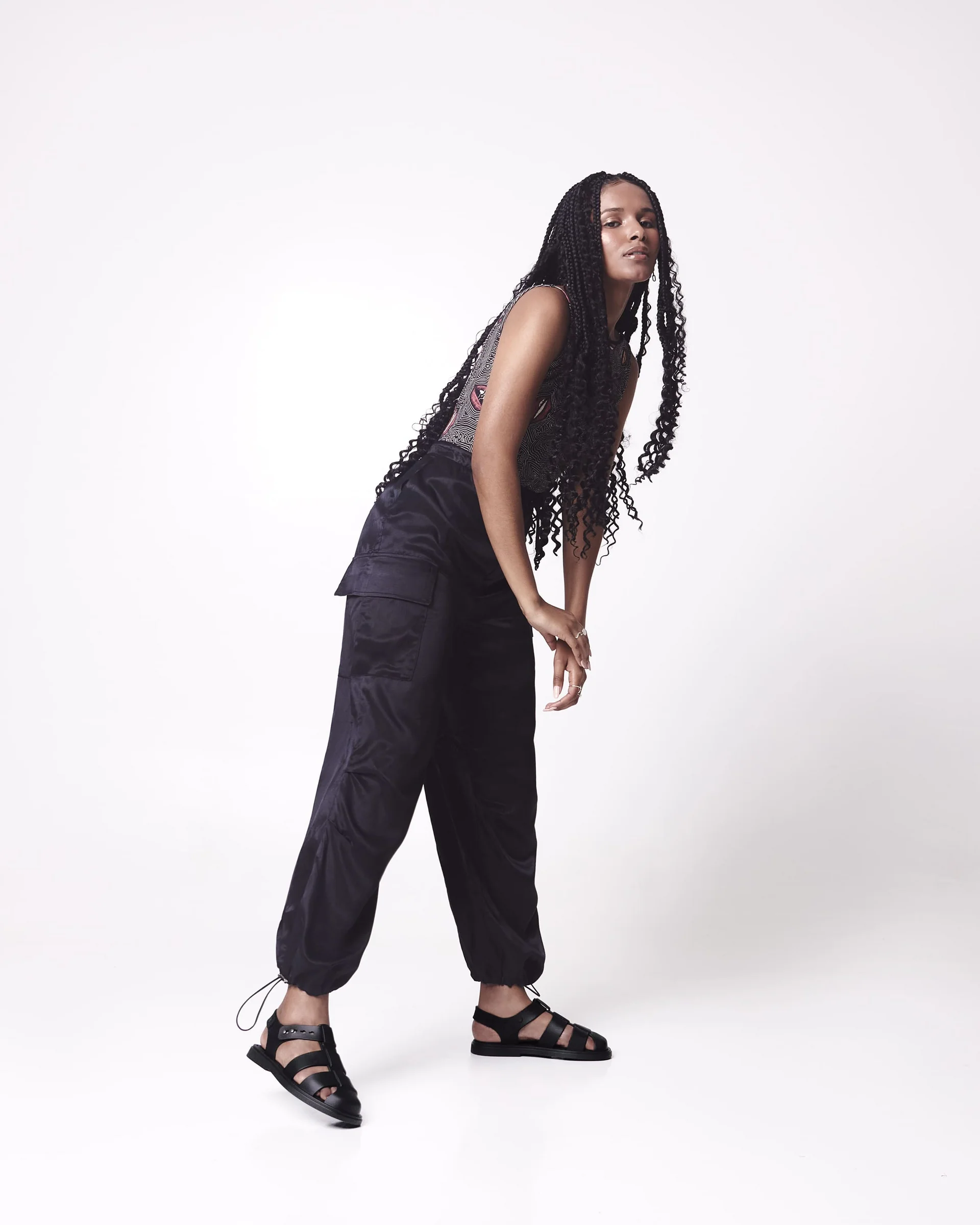 Emma Sandal | Black - Image 8