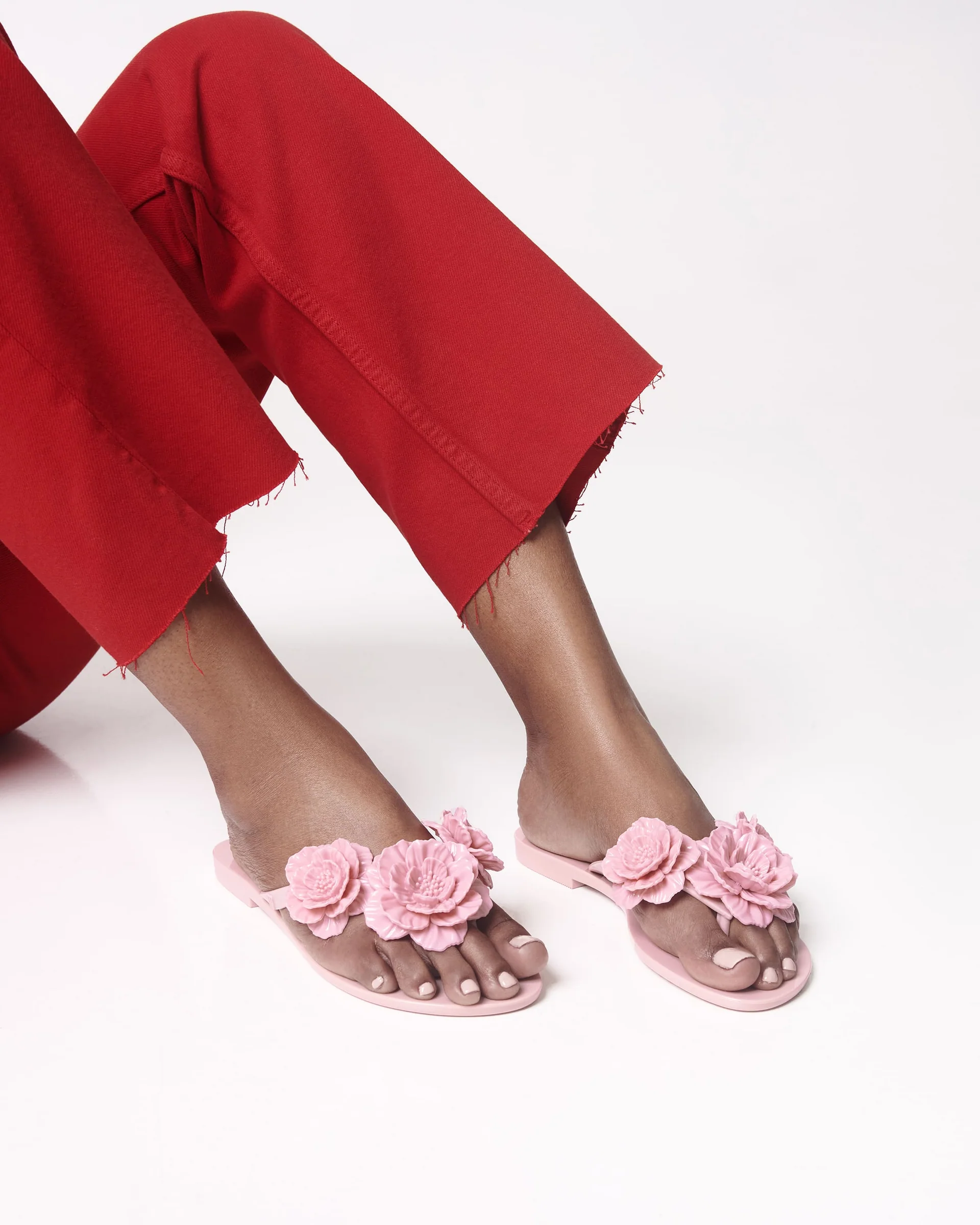 Harmonic Springtime Flip Flop | Pink - Image 9