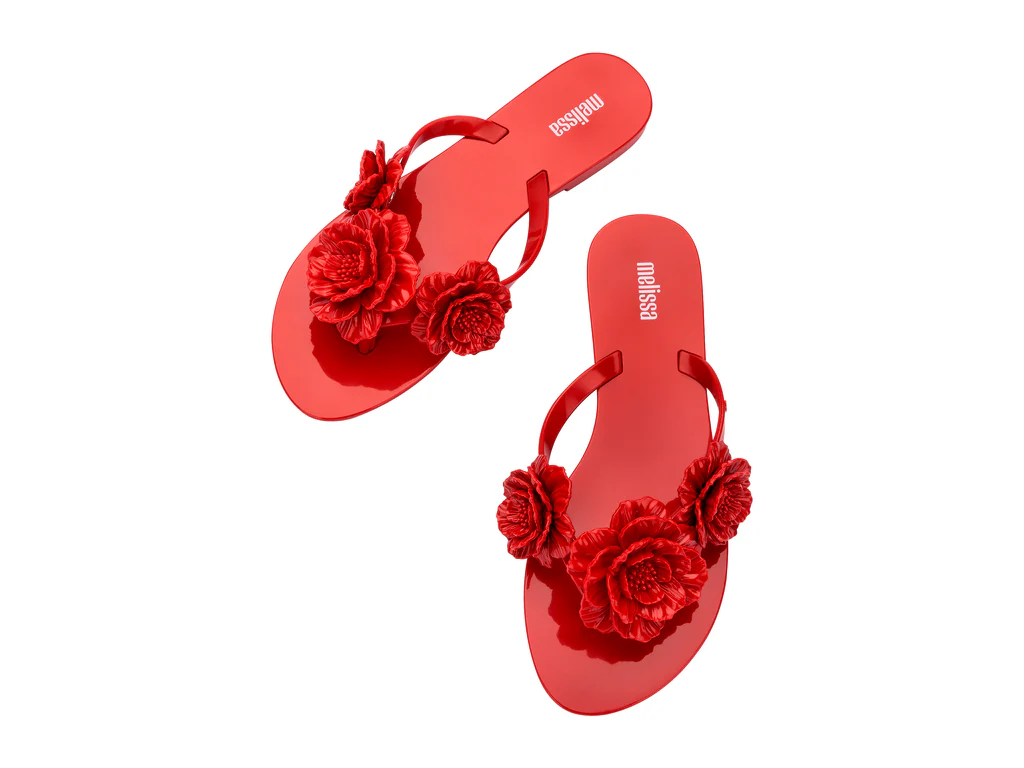 Harmonic Springtime Flip Flop | Red - Image 2