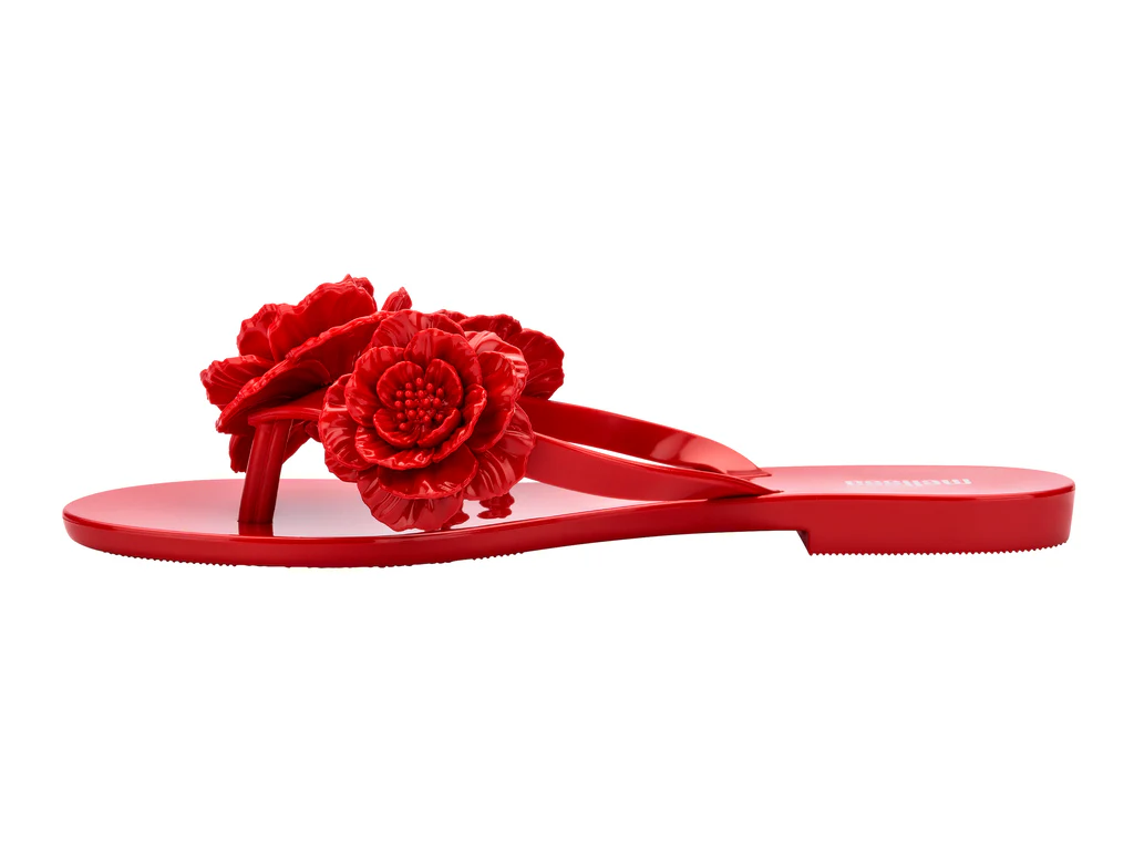 Harmonic Springtime Flip Flop | Red - Image 4