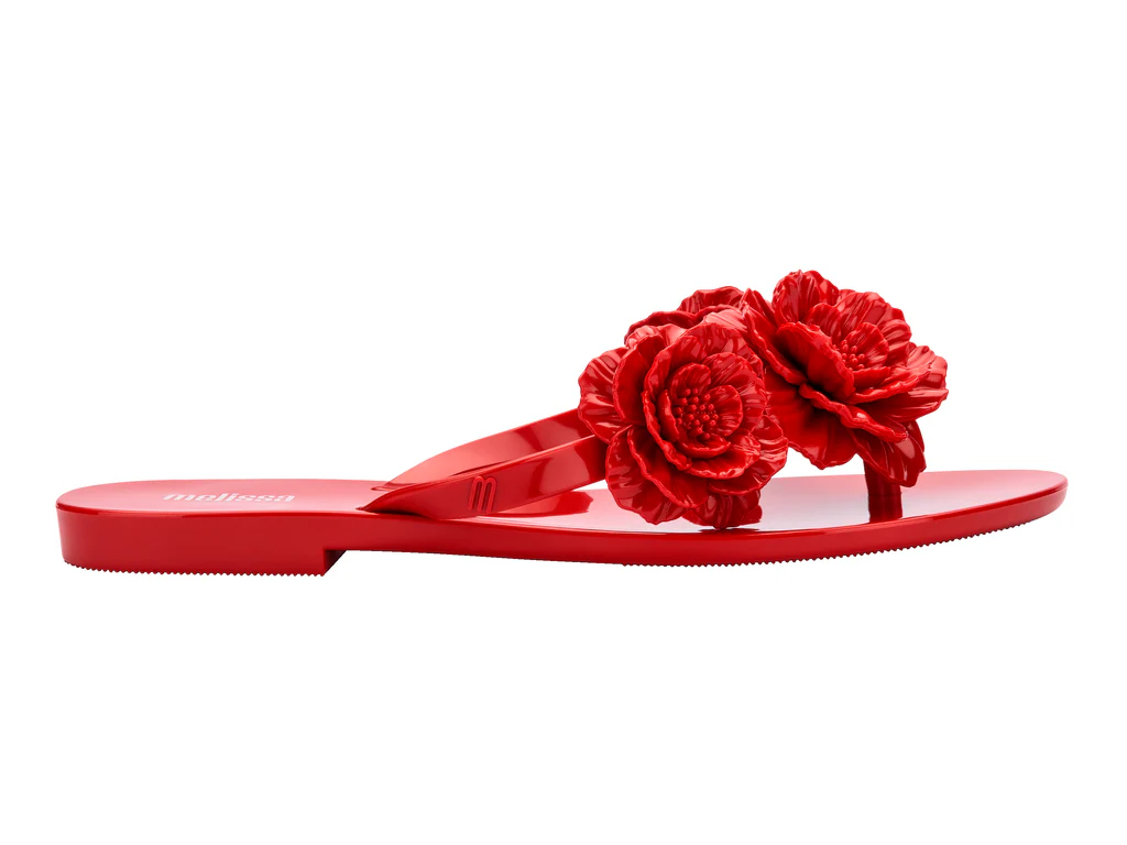 Harmonic Springtime Flip Flop | Red - Image 5