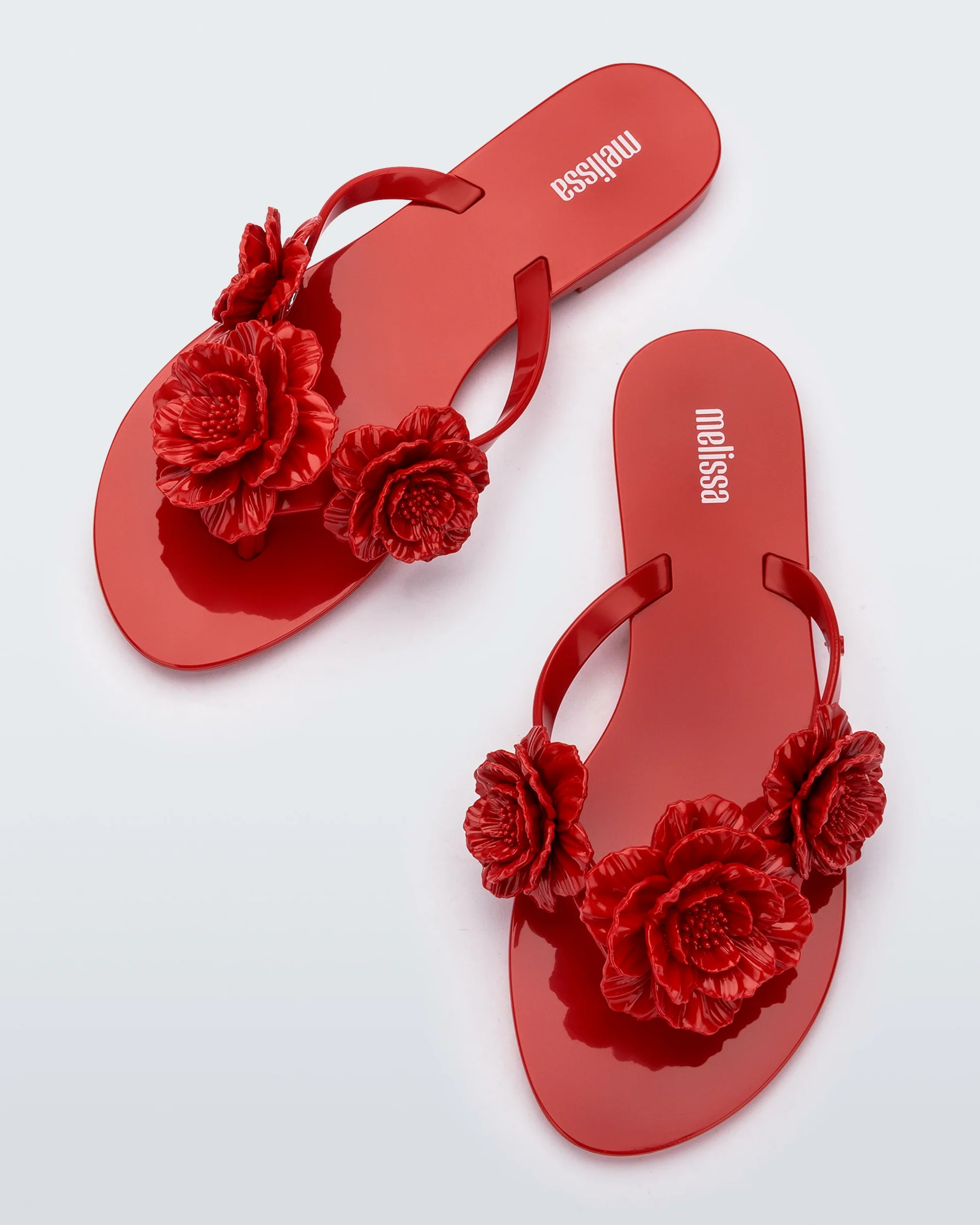 Harmonic Springtime Flip Flop | Red - Image 7