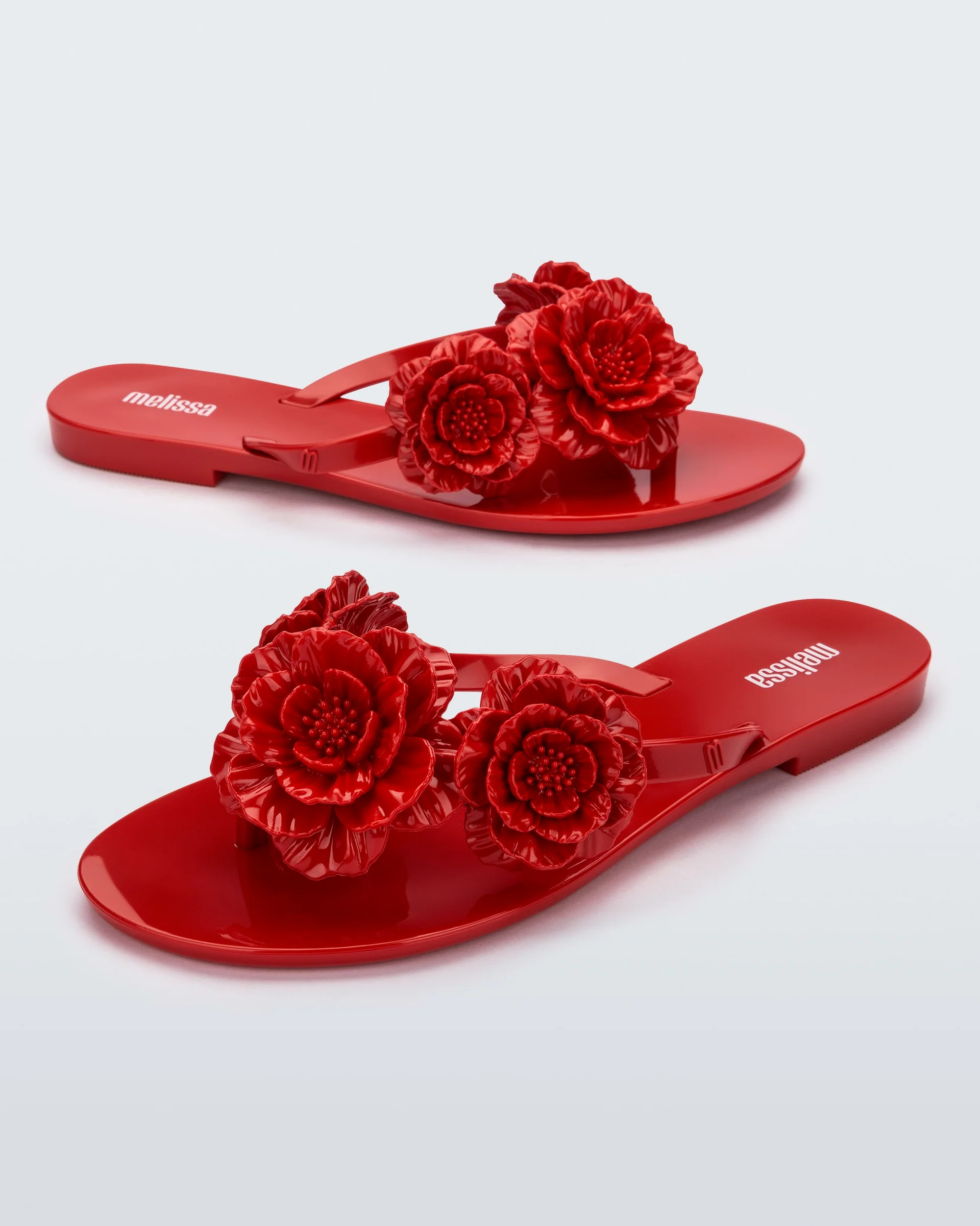 Harmonic Springtime Flip Flop | Red - Image 8