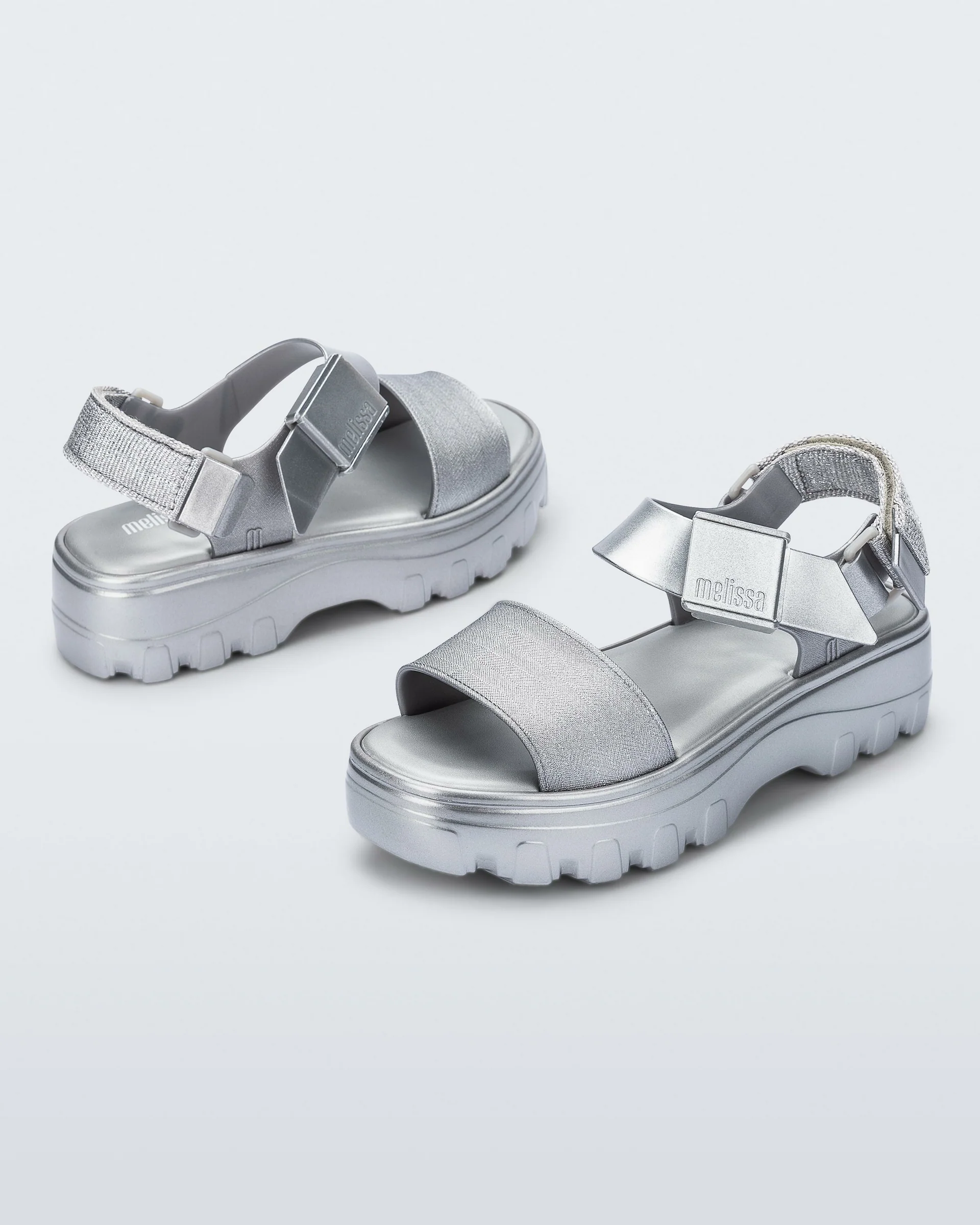 Kick Off Metallic Platform | Silver - Image 5