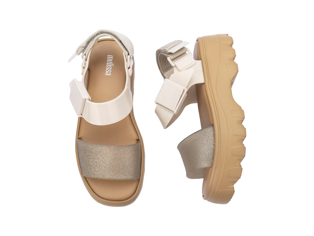 Kick Off Platform | Beige/Glitter - Image 2