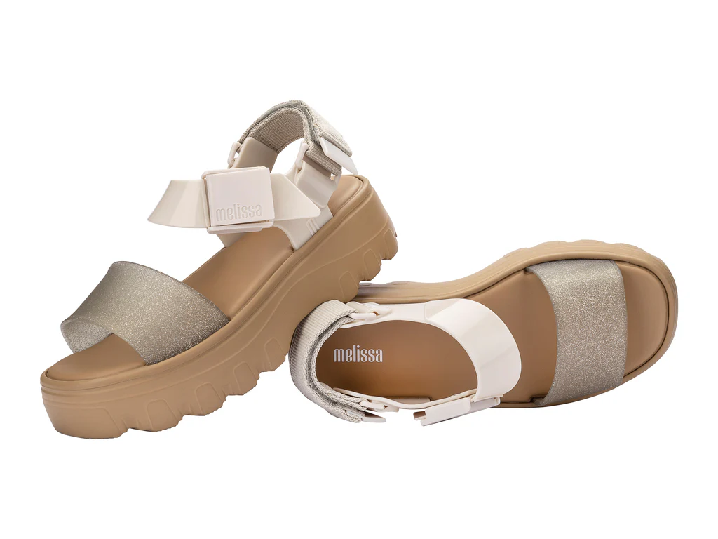 Kick Off Platform | Beige/Glitter - Image 3