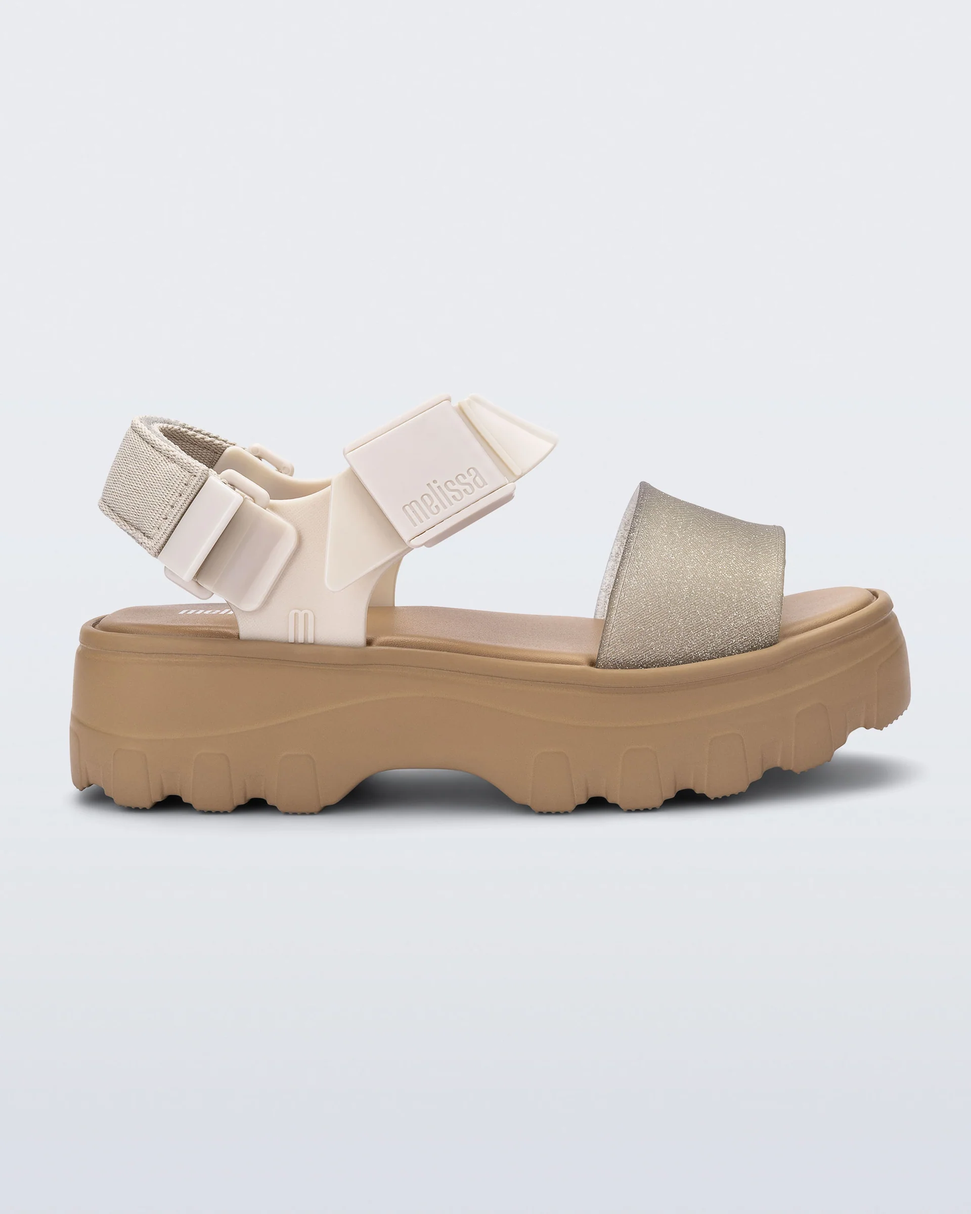 Kick Off Platform | Beige/Glitter - Image 6