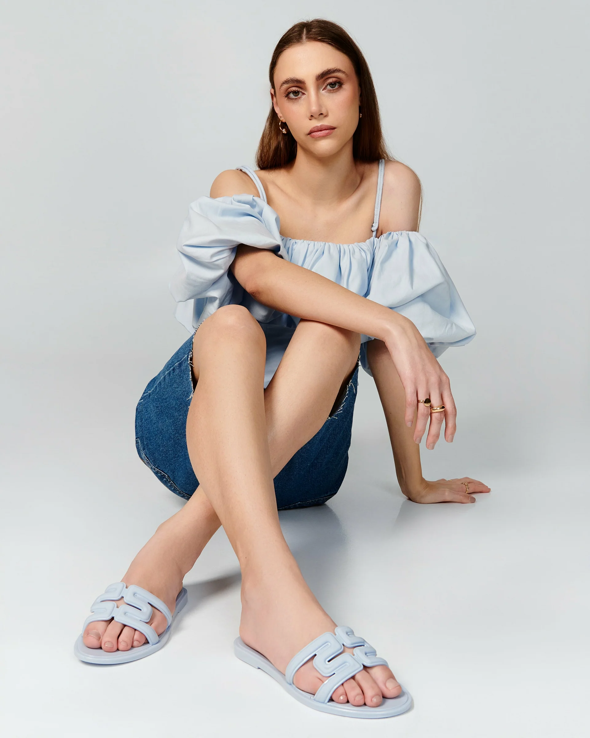 M Slide | Light Blue - Image 9