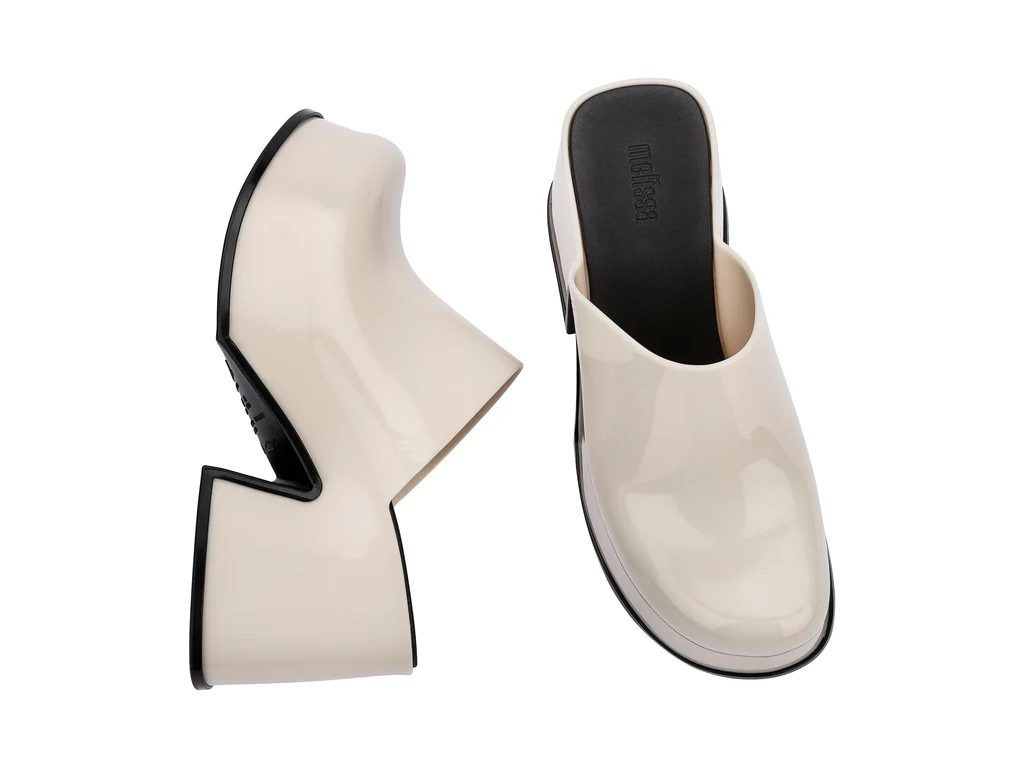 Mia Heel | Beige/Black - Image 2