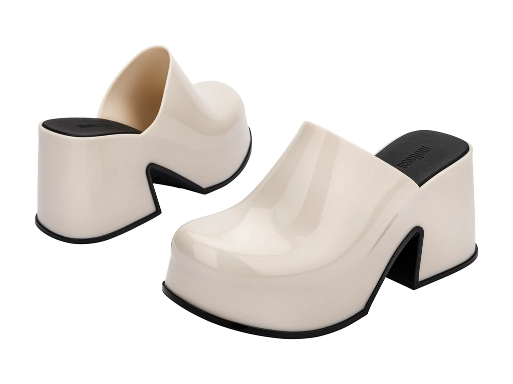 Mia Heel | Beige/Black - Image 3