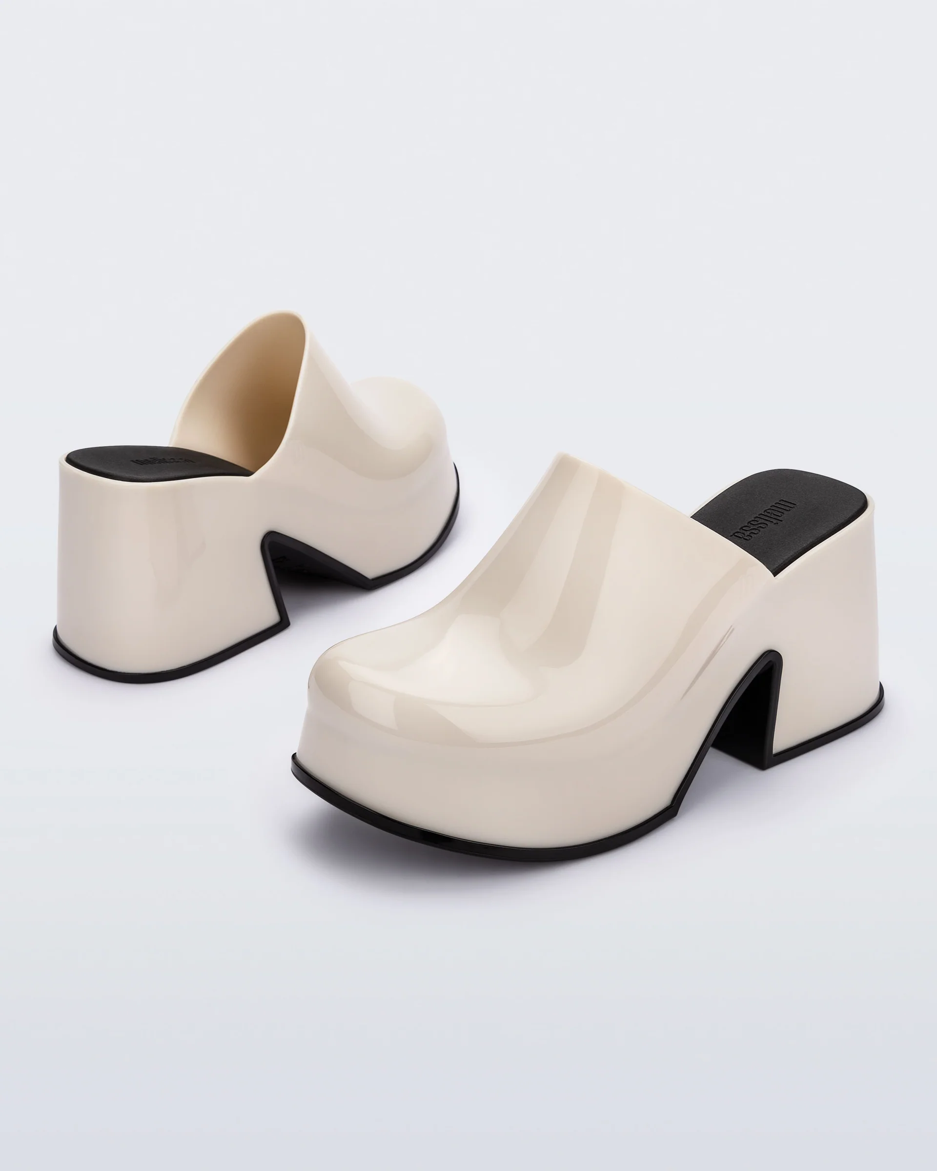 Mia Heel | Beige/Black - Image 7