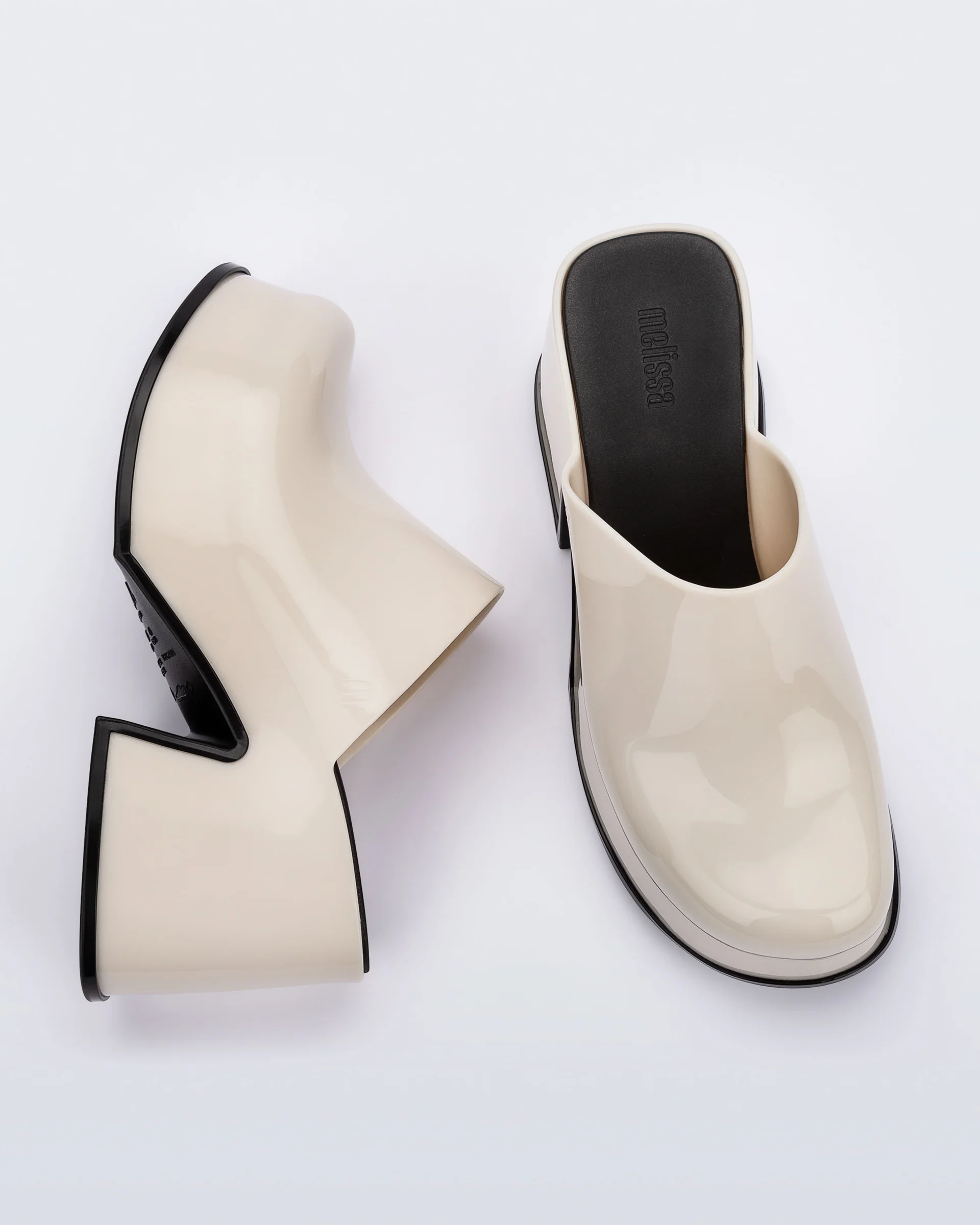 Mia Heel | Beige/Black - Image 8